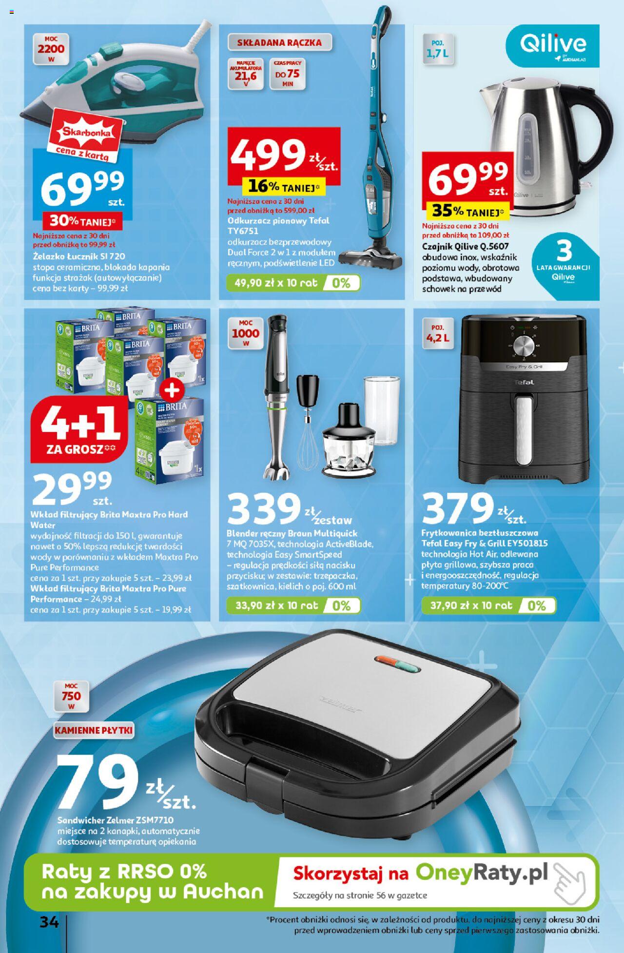 Auchan Pewność Niskich Cen Hipermarket Gazetka ważna od 10.10.2024 do 16.10.2024 strona 39