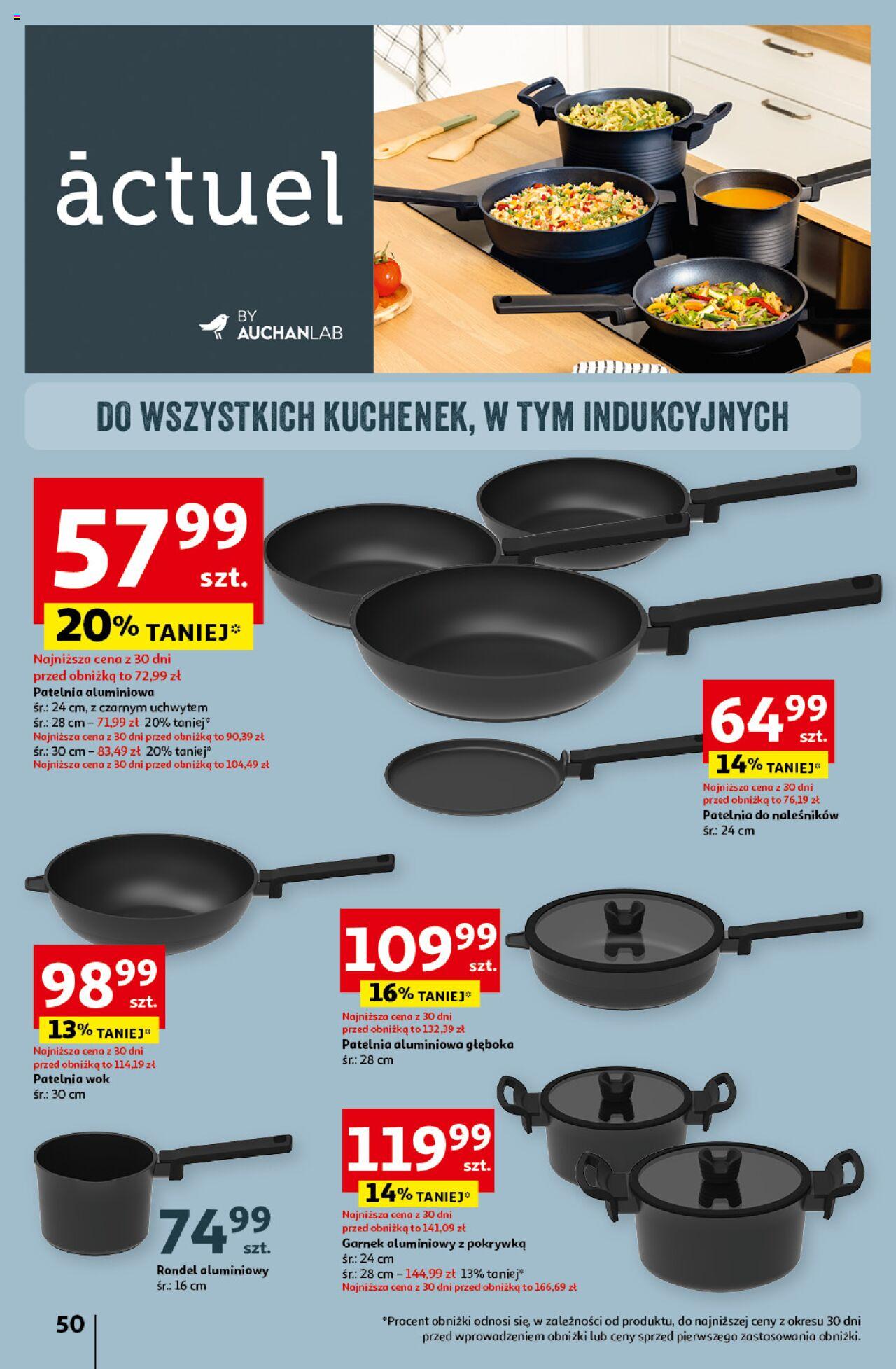Auchan Pewność Niskich Cen Hipermarket Gazetka ważna od 10.10.2024 do 16.10.2024 strona 55