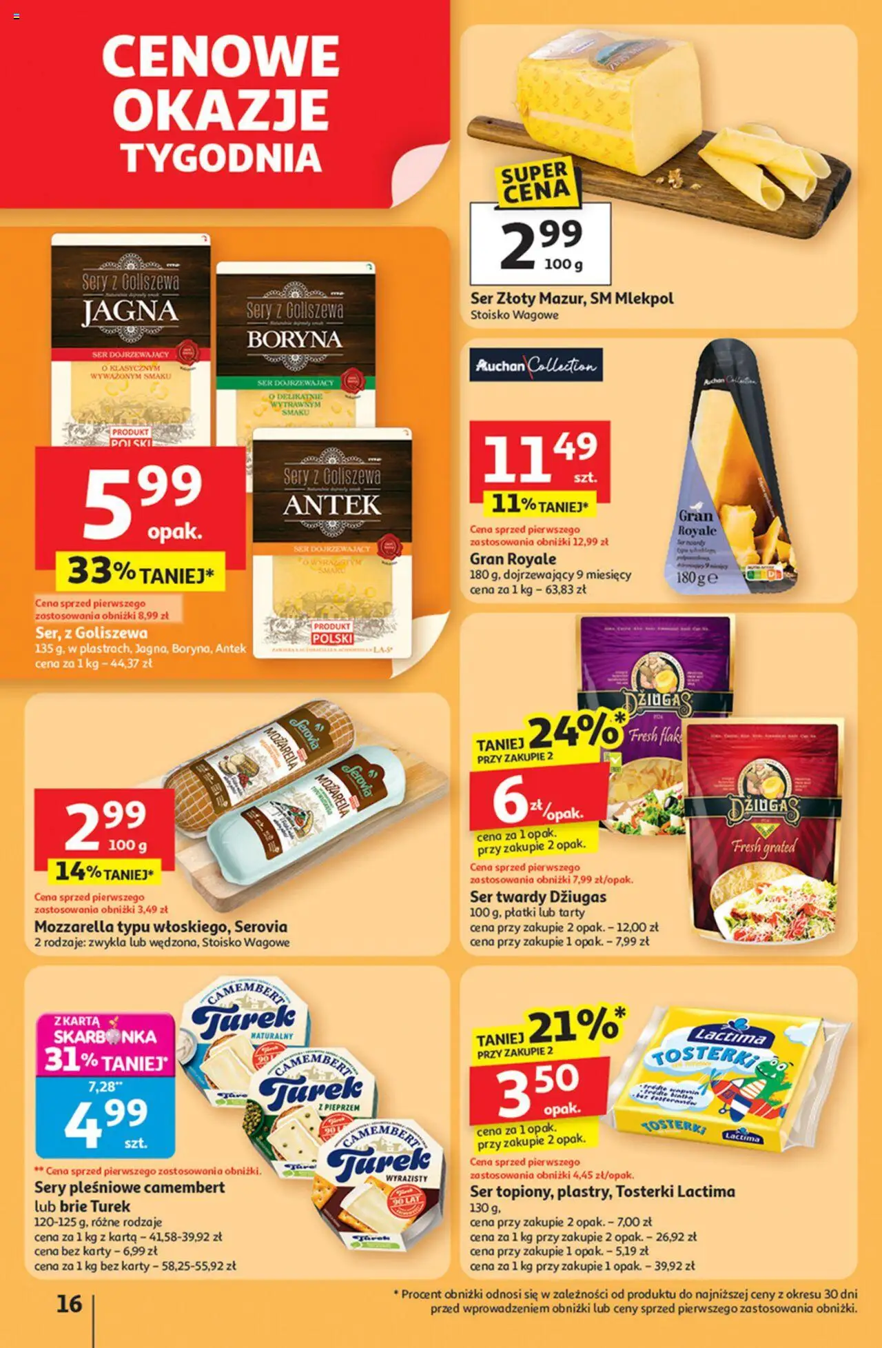 Auchan Pewność niskich cen Hipermarket Gazetka ważna od 11.09.2025 do 17.09.2025 strona 15