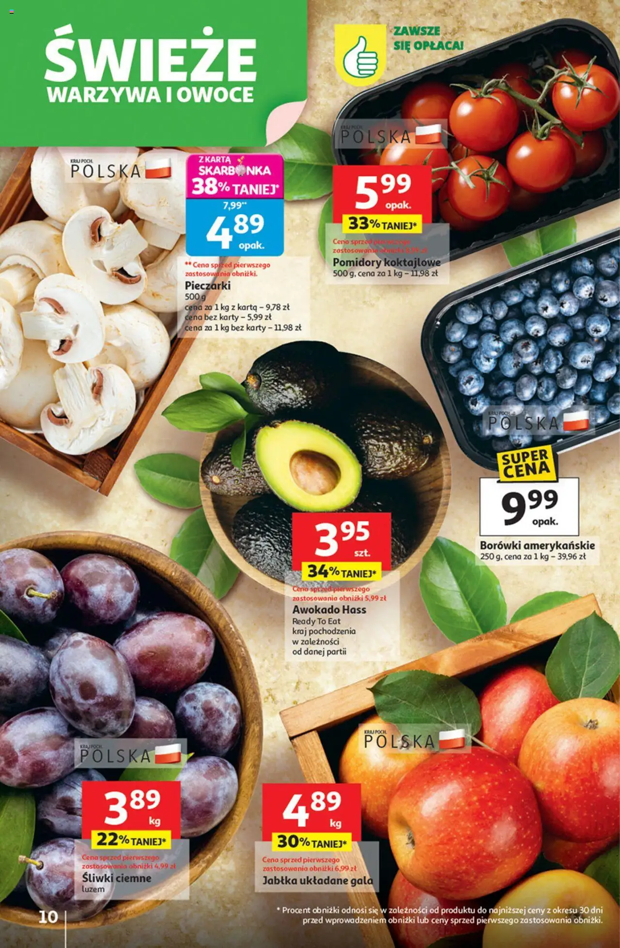 Auchan Pewność niskich cen Hipermarket Gazetka ważna od 11.09.2025 do 17.09.2025 strona 10