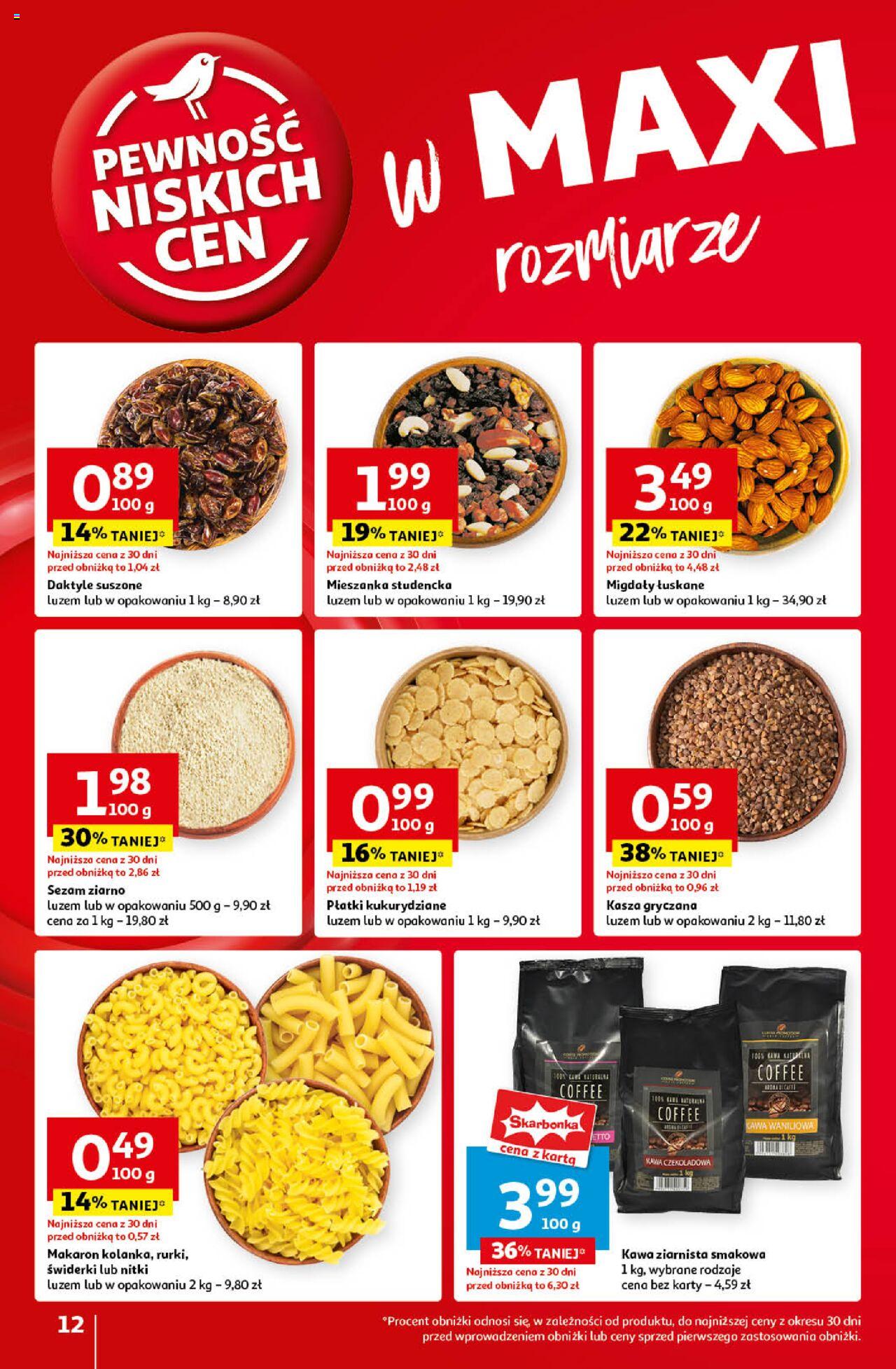 Auchan Pewność Niskich Cen Hipermarket Gazetka ważna od 12.09.2024 do 18.09.2024 strona 12