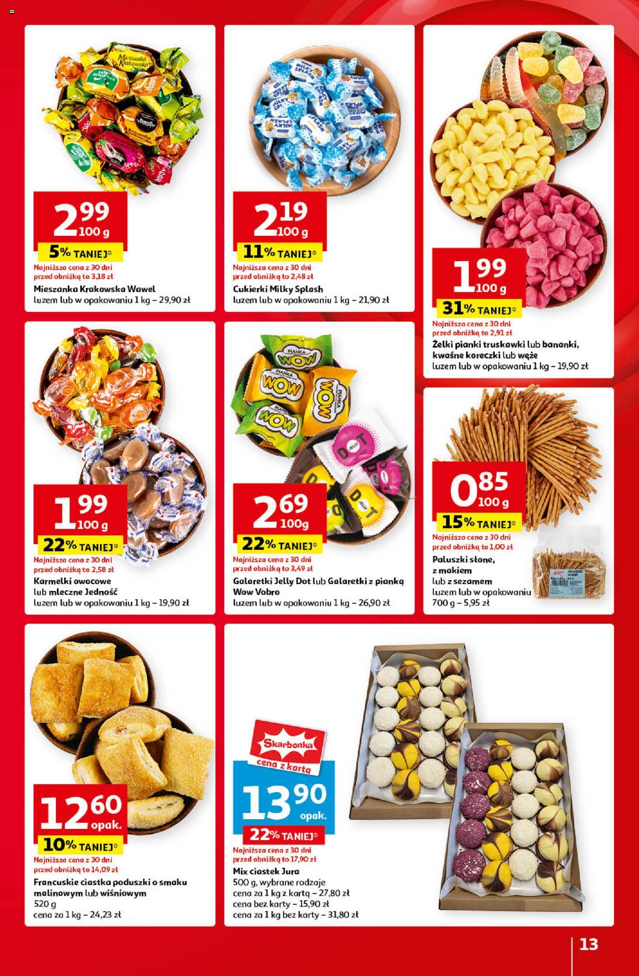 Auchan Pewność Niskich Cen Hipermarket Gazetka ważna od 12.09.2024 do 18.09.2024 strona 13