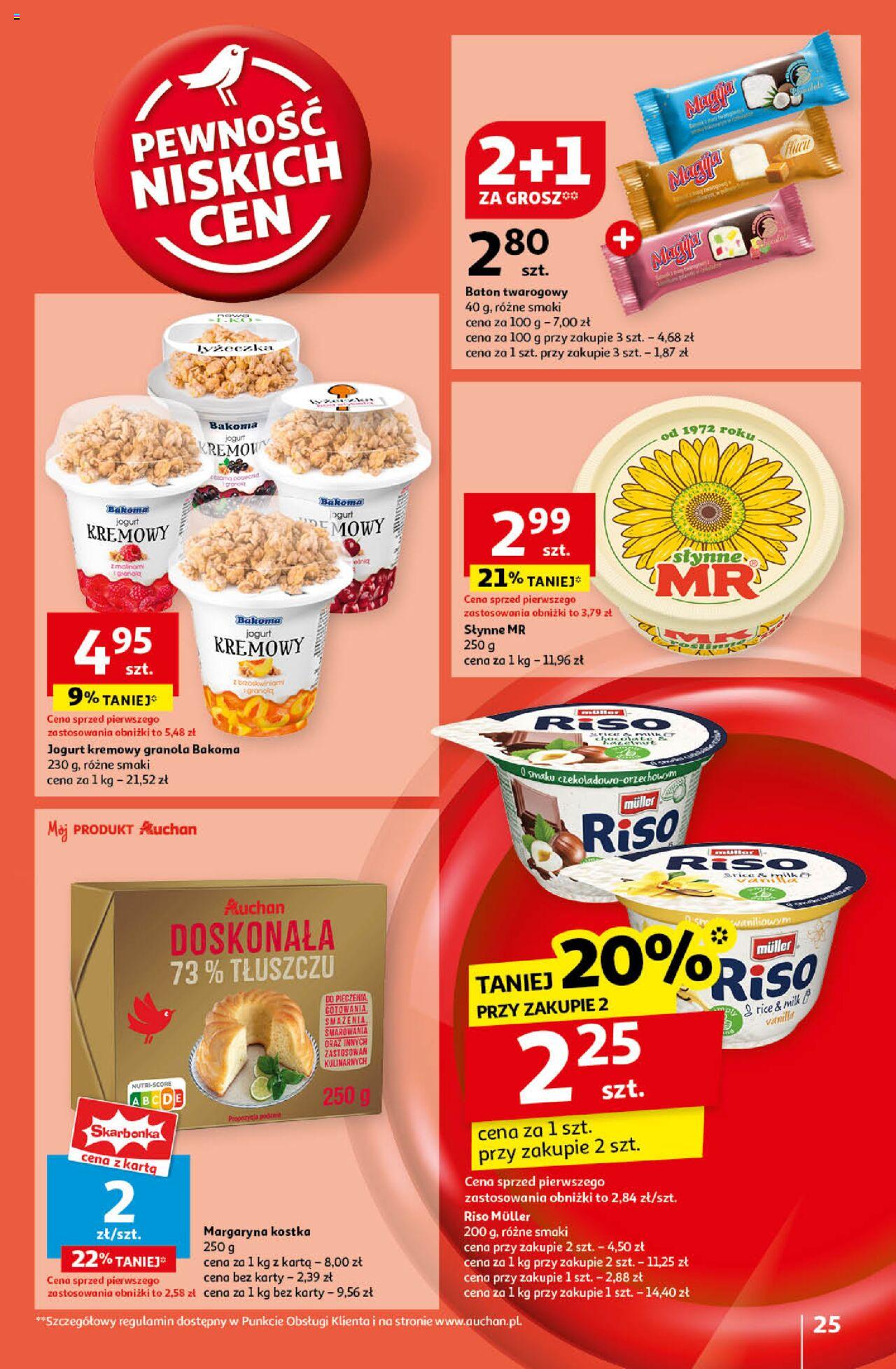 Auchan Pewność Niskich Cen Hipermarket Gazetka ważna od 12.09.2024 do 18.09.2024 strona 25