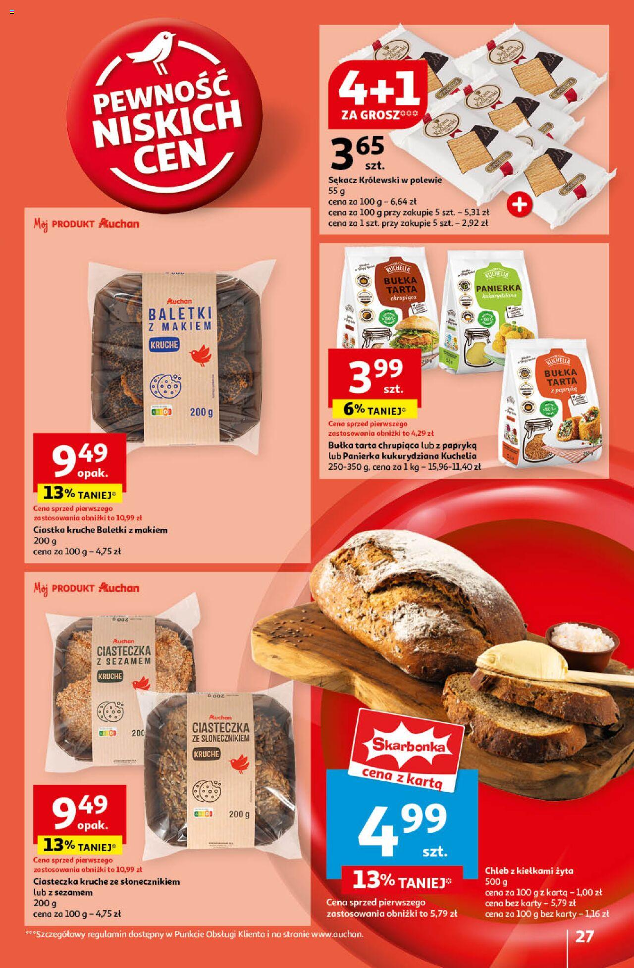 Auchan Pewność Niskich Cen Hipermarket Gazetka ważna od 12.09.2024 do 18.09.2024 strona 27