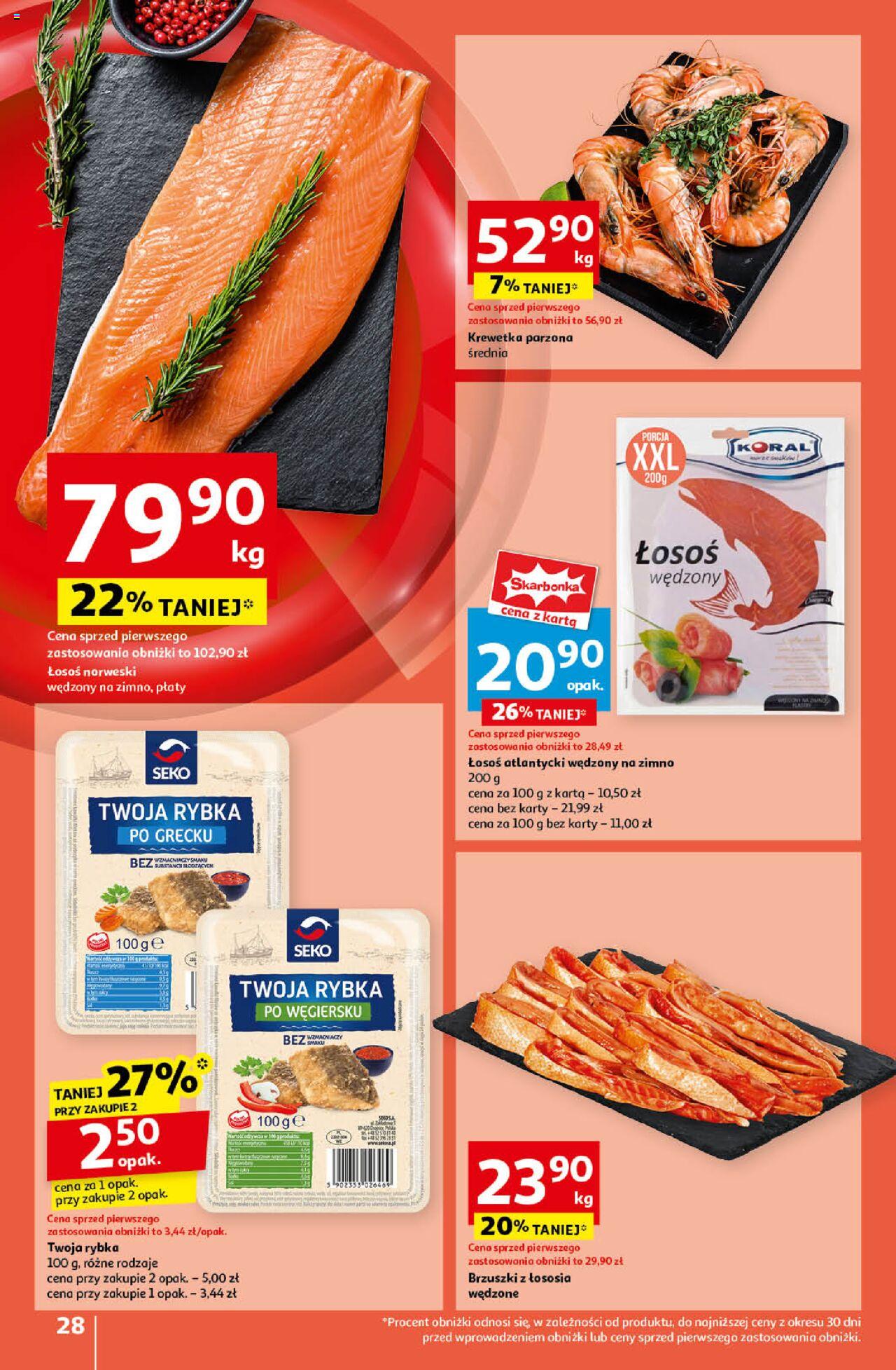 Auchan Pewność Niskich Cen Hipermarket Gazetka ważna od 12.09.2024 do 18.09.2024 strona 28