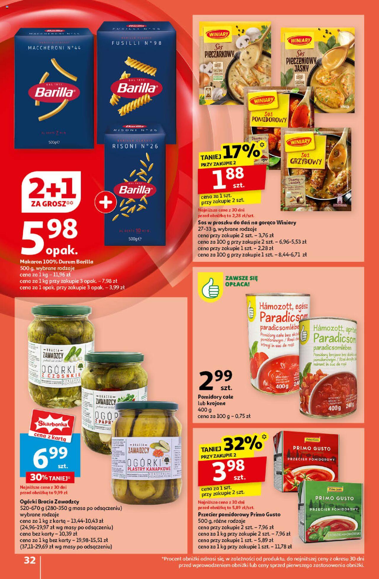 Auchan Pewność Niskich Cen Hipermarket Gazetka ważna od 12.09.2024 do 18.09.2024 strona 32