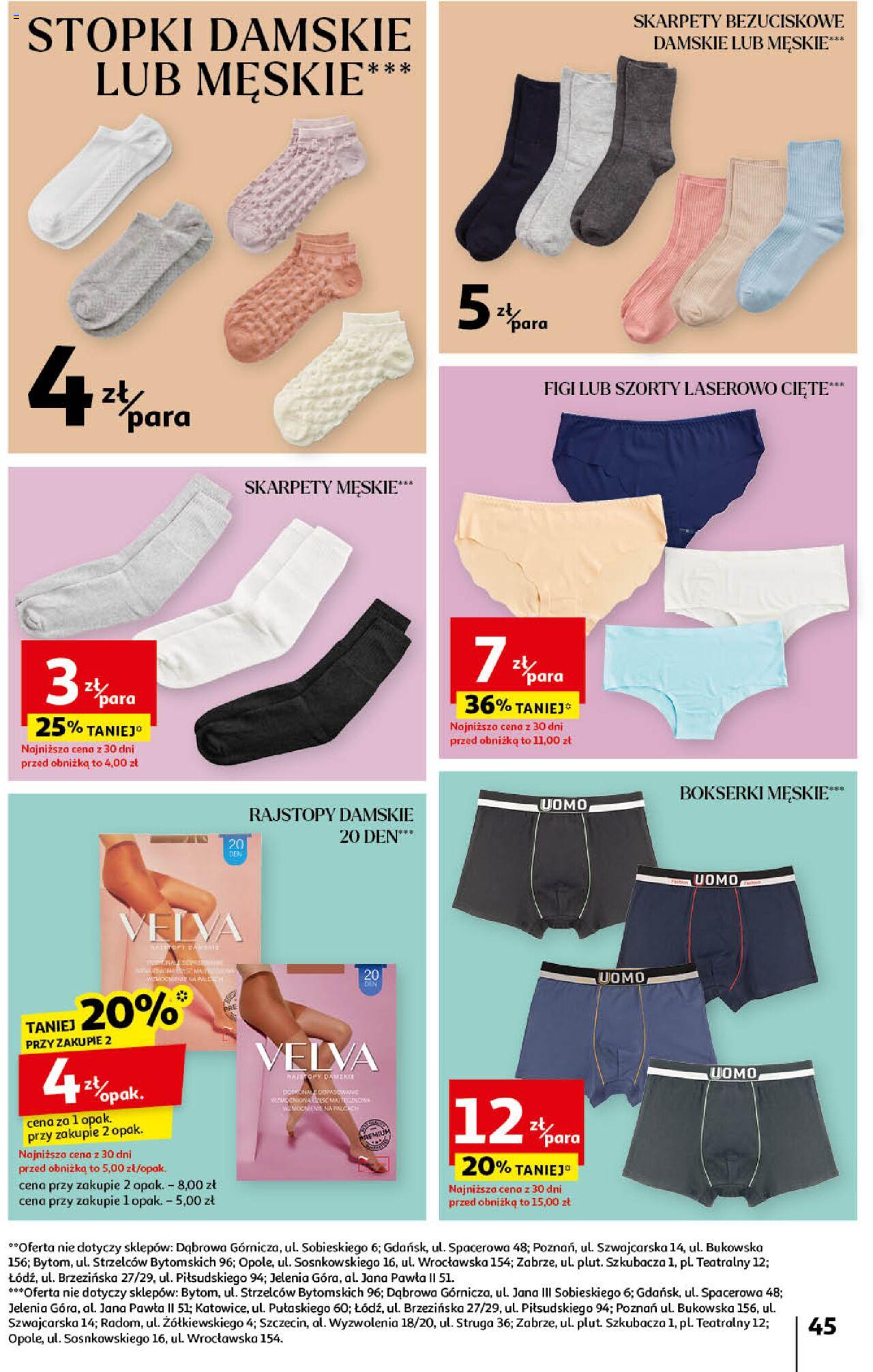Auchan Pewność Niskich Cen Hipermarket Gazetka ważna od 12.09.2024 do 18.09.2024 strona 45