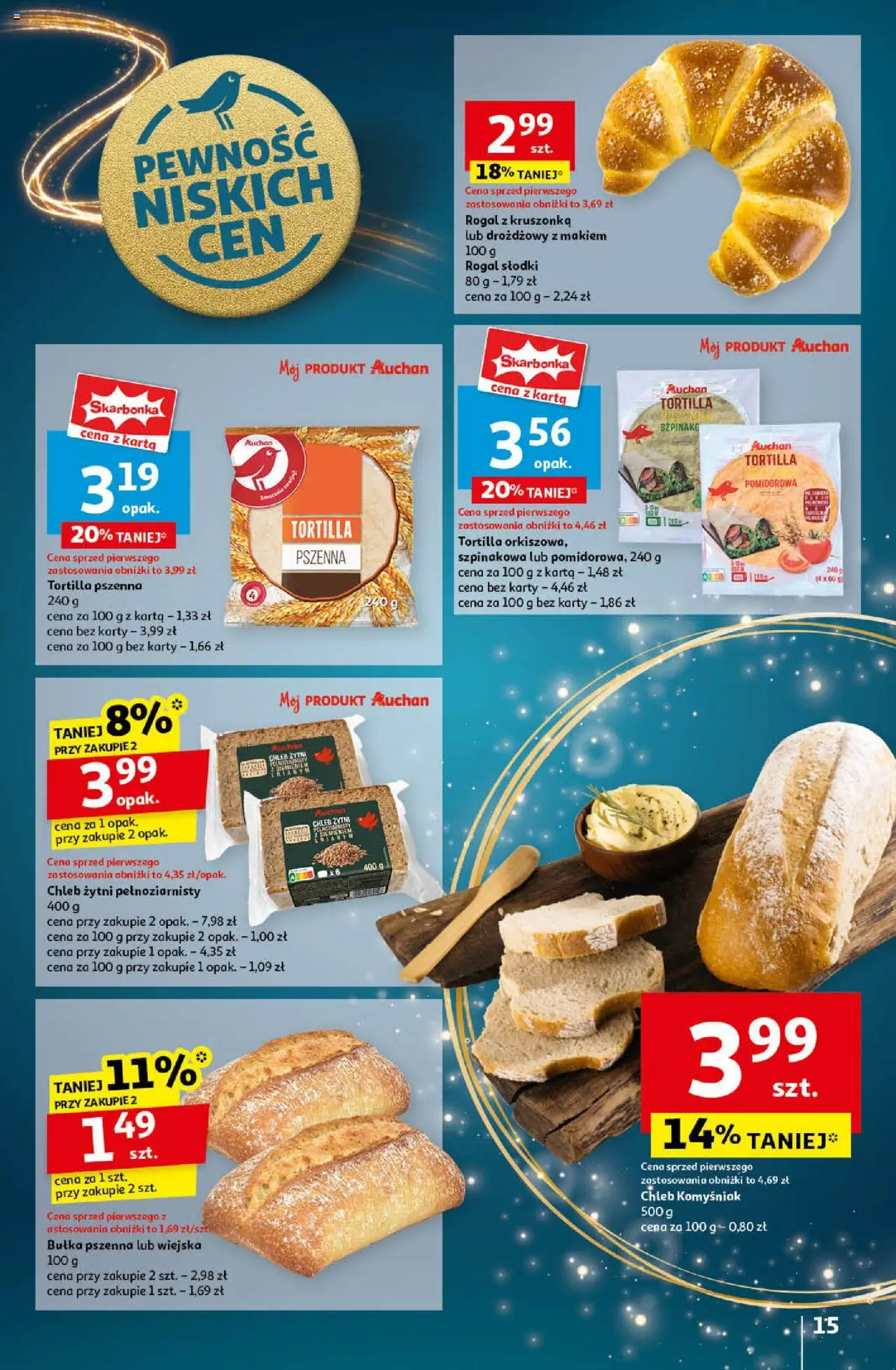 Auchan Pewność Niskich Cen Hipermarket gazetka ważna od  12.12.2024 do 18.12.2024 strona 17