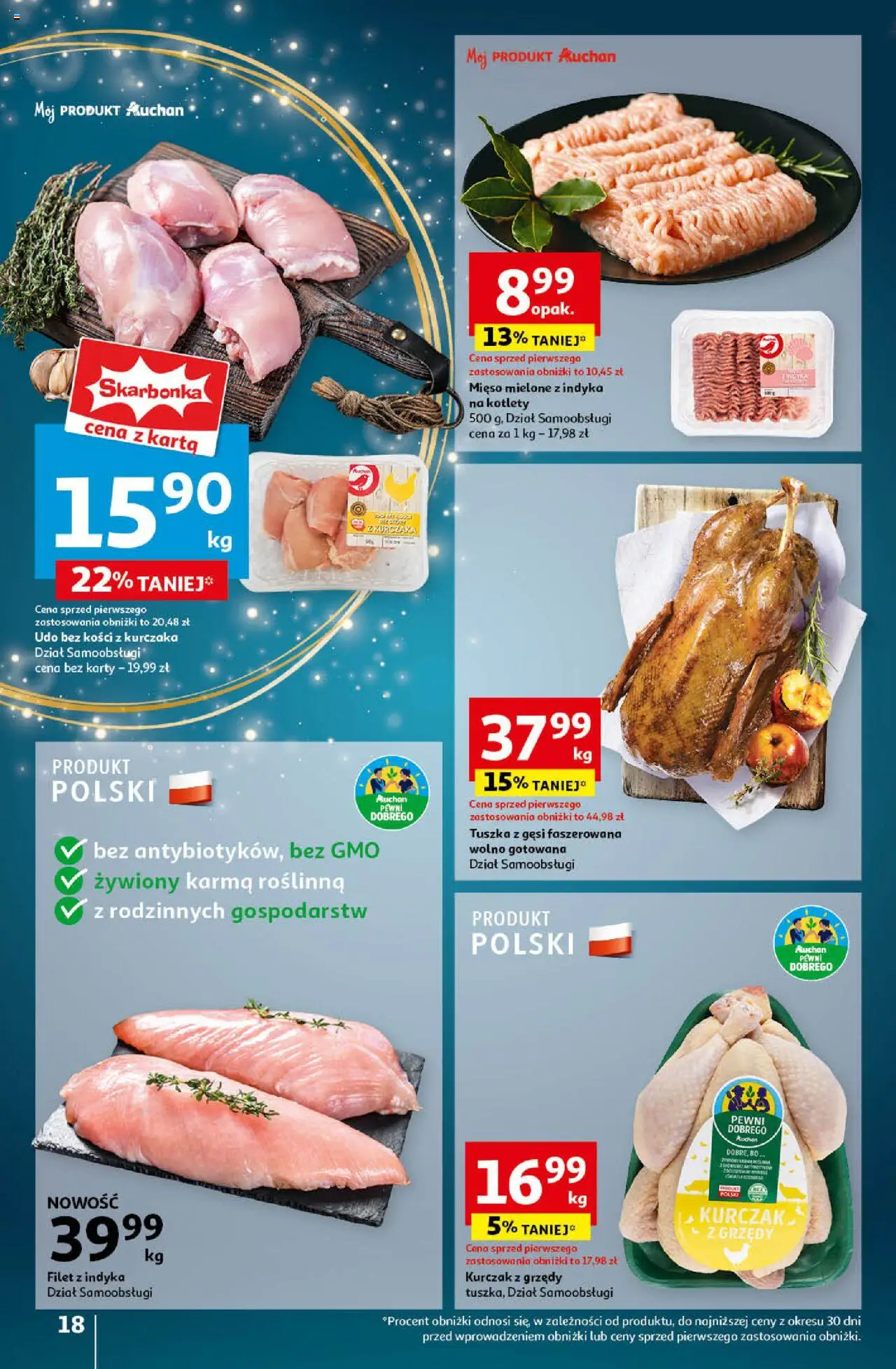 Auchan Pewność Niskich Cen Hipermarket gazetka ważna od  12.12.2024 do 18.12.2024 strona 20