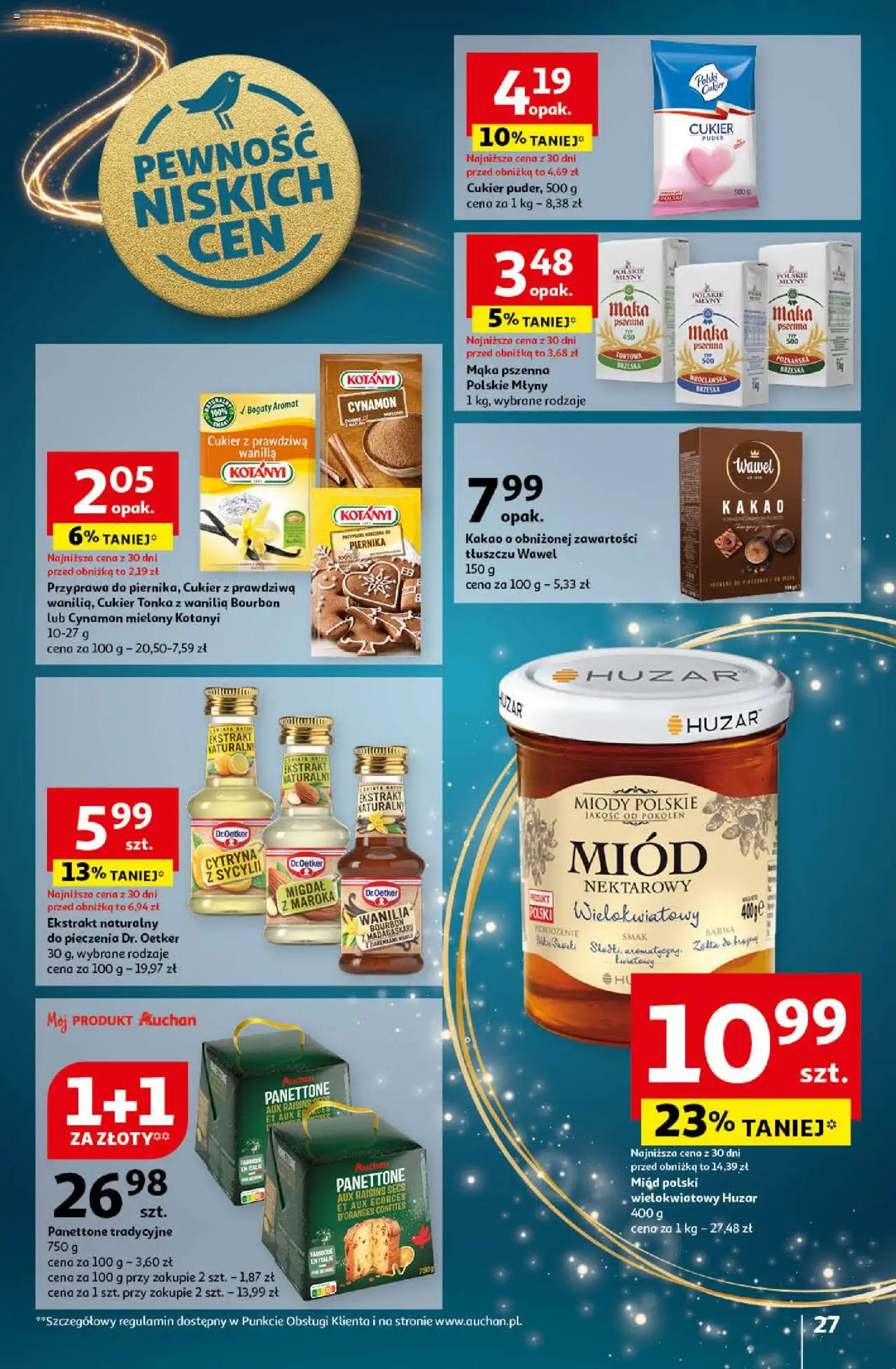 Auchan Pewność Niskich Cen Hipermarket gazetka ważna od  12.12.2024 do 18.12.2024 strona 29