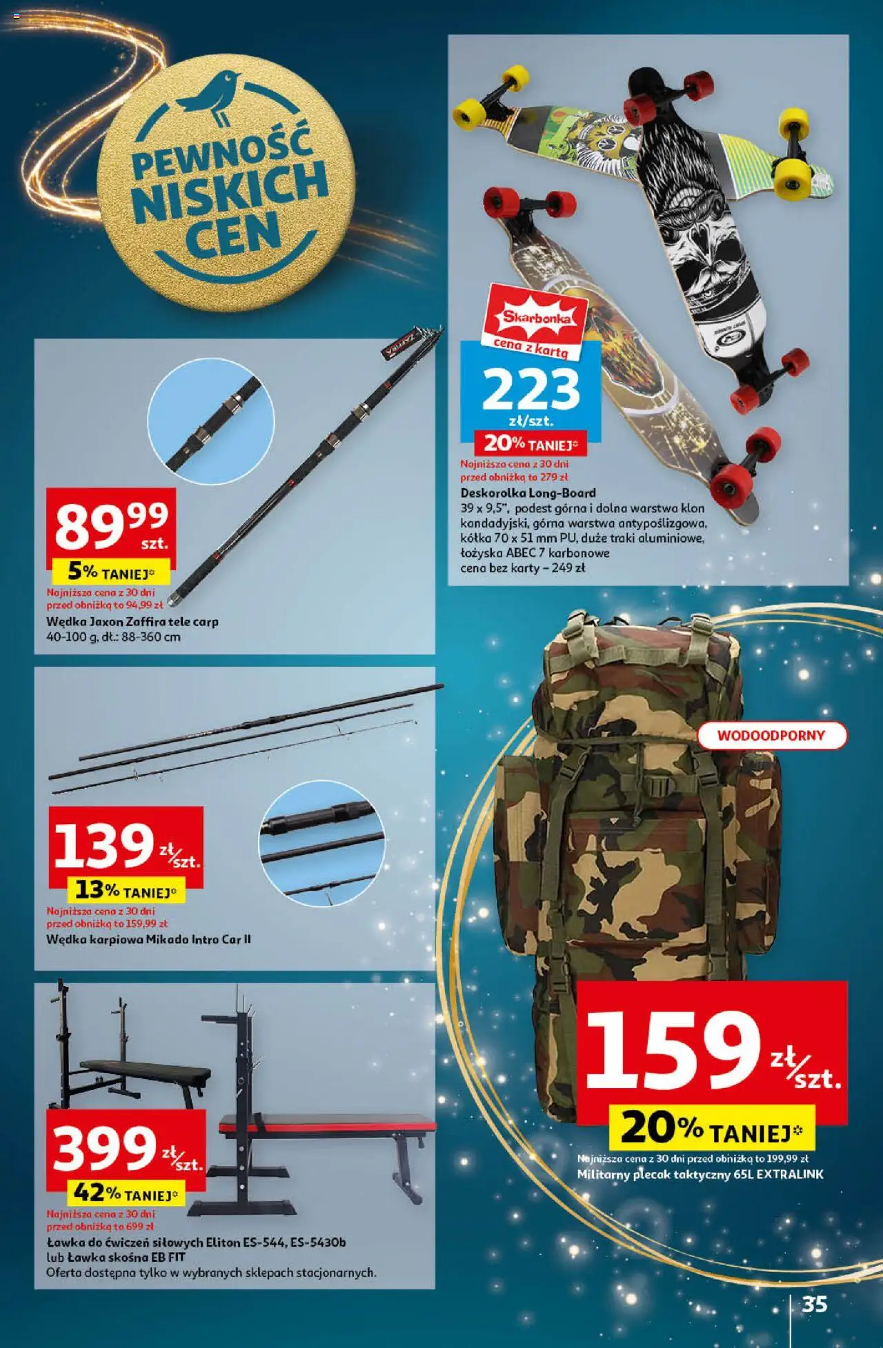 Auchan Pewność Niskich Cen Hipermarket gazetka ważna od  12.12.2024 do 18.12.2024 strona 34