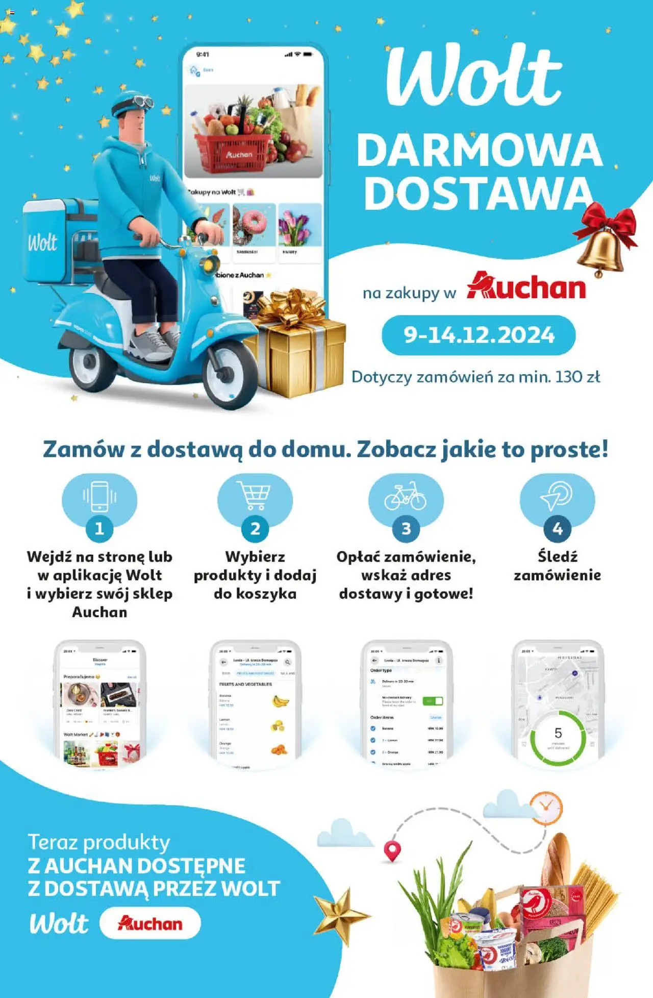 Auchan Pewność Niskich Cen Hipermarket gazetka ważna od  12.12.2024 do 18.12.2024 strona 40