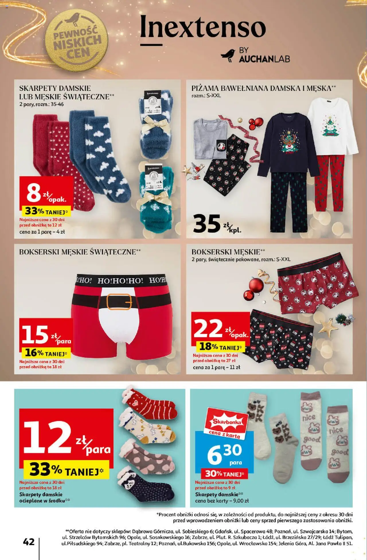 Auchan Pewność Niskich Cen Hipermarket gazetka ważna od  12.12.2024 do 18.12.2024 strona 47