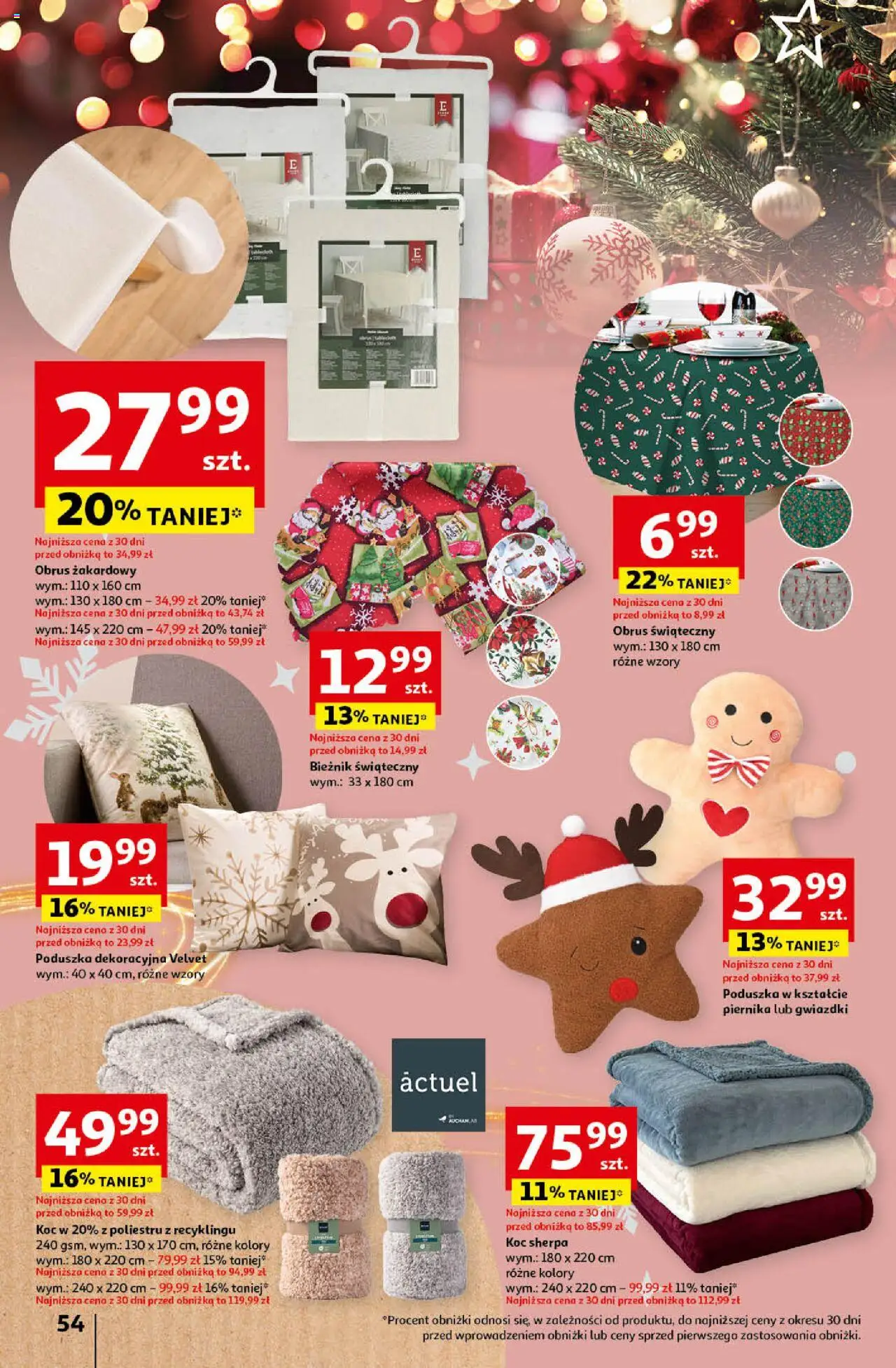 Auchan Pewność Niskich Cen Hipermarket gazetka ważna od  12.12.2024 do 18.12.2024 strona 60
