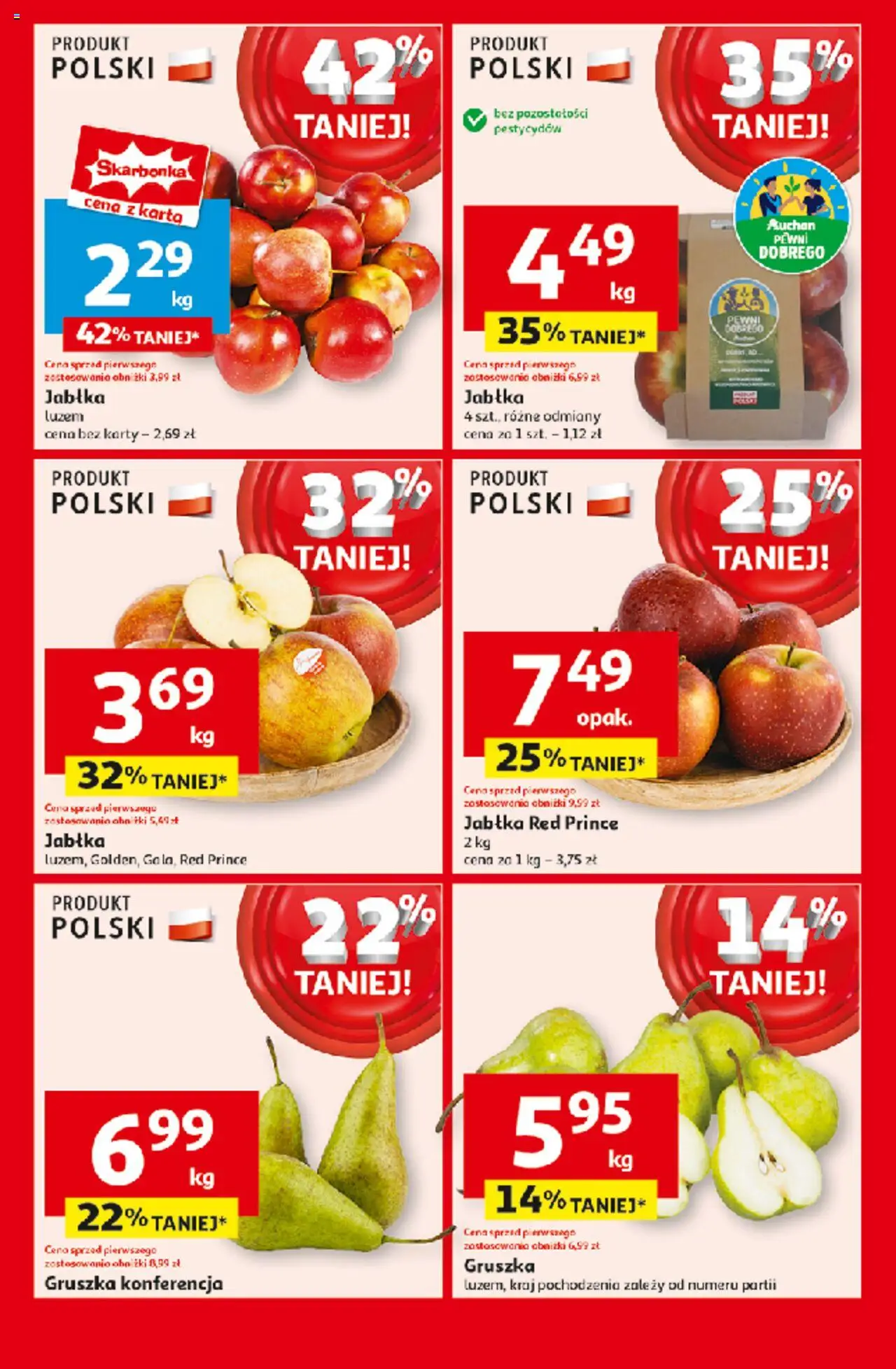 Auchan Pewność Niskich Cen Hipermarket  Gazetka ważna od 13.03.2025 do 19.03.2025 strona 9