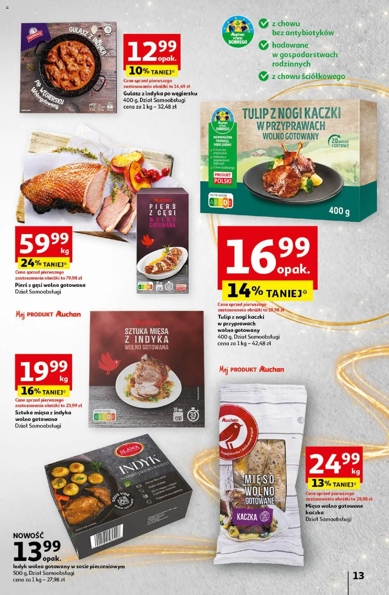  Auchan Pewność Niskich Cen Hipermarket Gazetka ważna od 14.11.2024 do 20.11.2024 strona 15