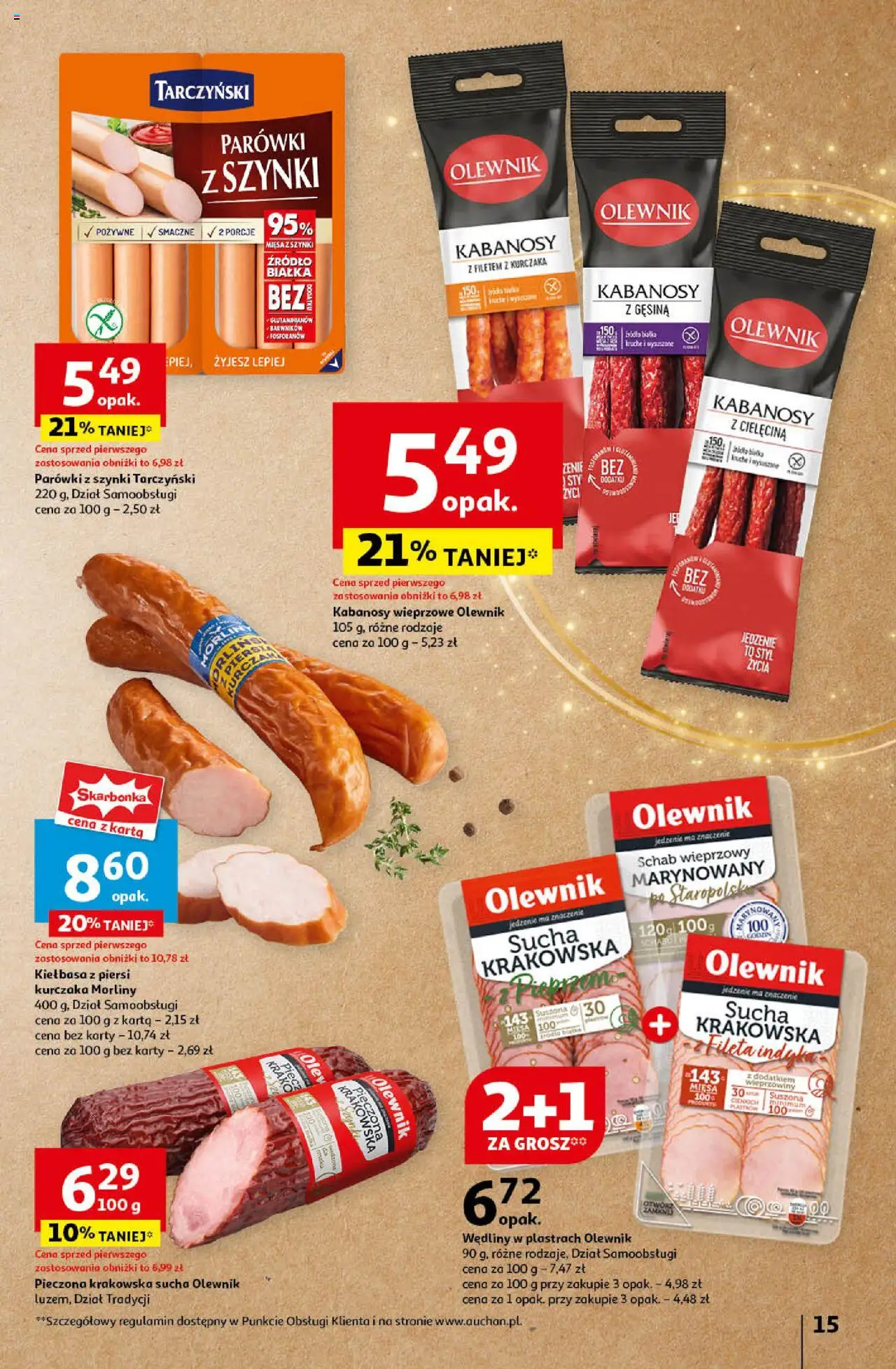  Auchan Pewność Niskich Cen Hipermarket Gazetka ważna od 14.11.2024 do 20.11.2024 strona 17
