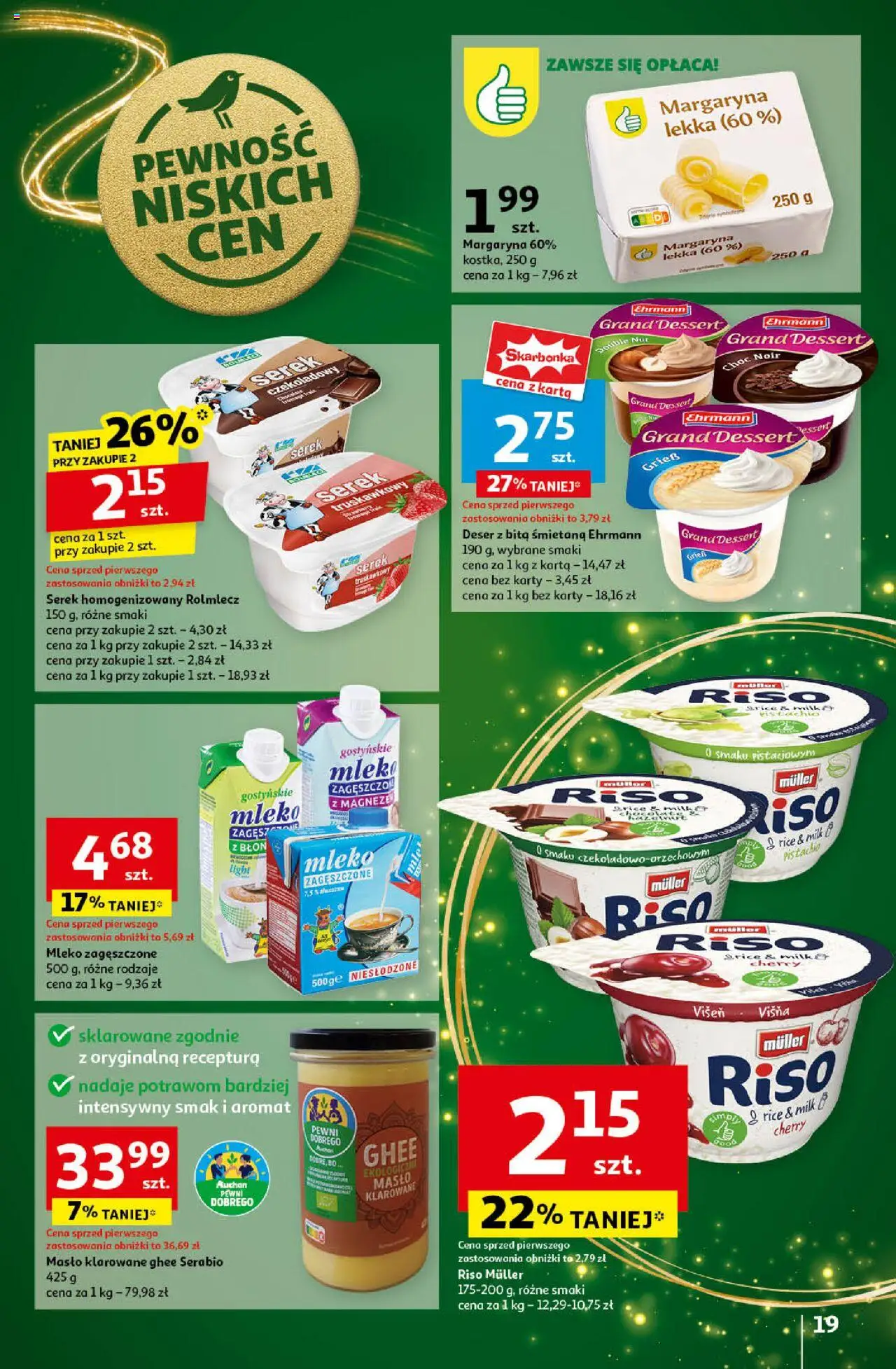  Auchan Pewność Niskich Cen Hipermarket Gazetka ważna od 14.11.2024 do 20.11.2024 strona 21