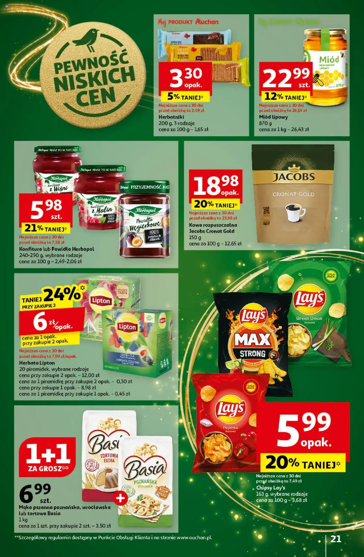  Auchan Pewność Niskich Cen Hipermarket Gazetka ważna od 14.11.2024 do 20.11.2024 strona 23