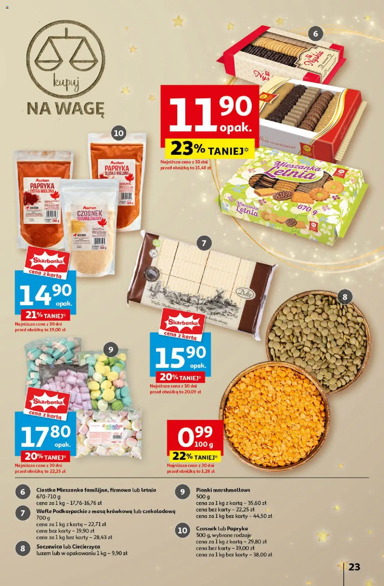  Auchan Pewność Niskich Cen Hipermarket Gazetka ważna od 14.11.2024 do 20.11.2024 strona 25