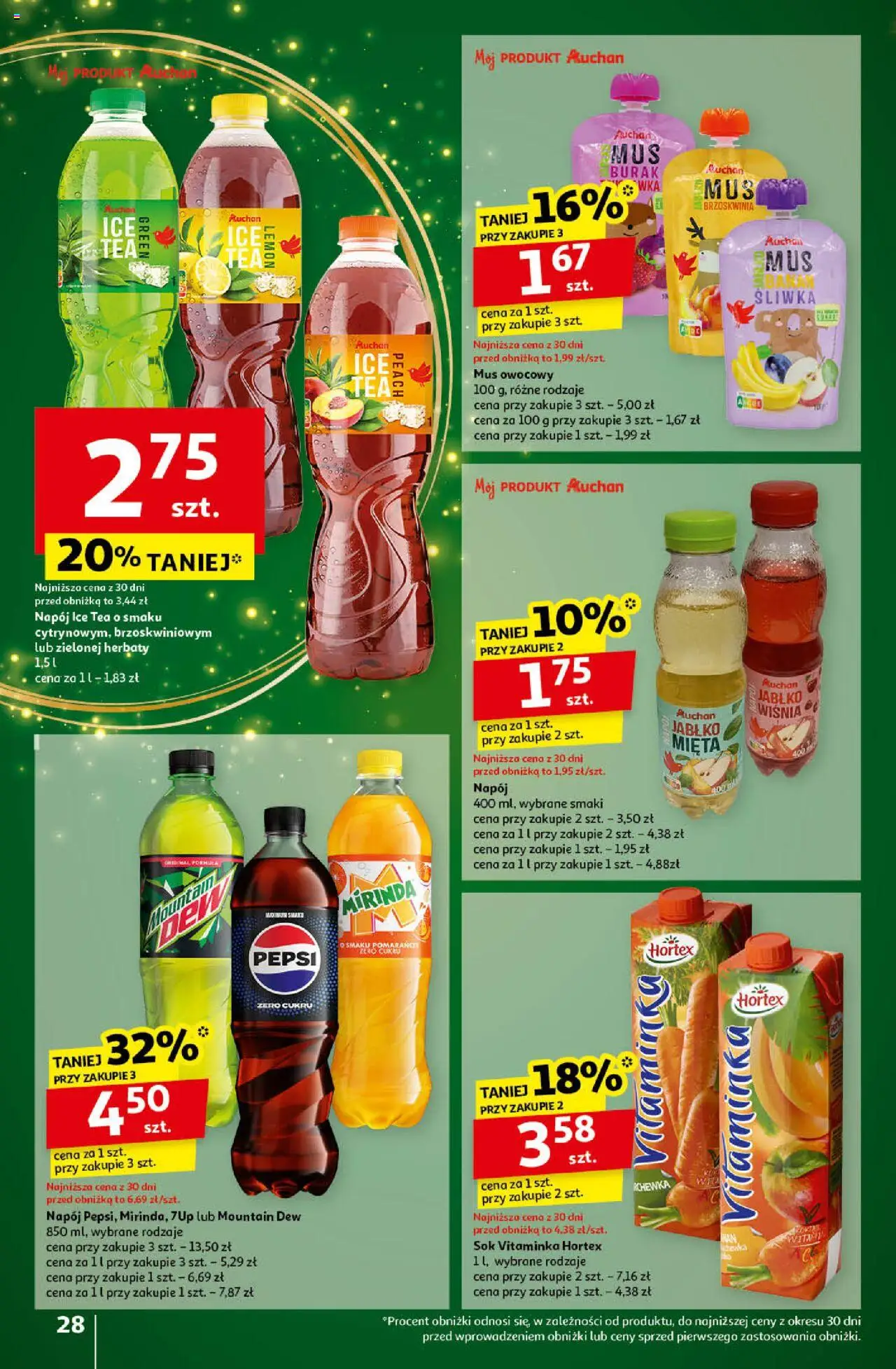  Auchan Pewność Niskich Cen Hipermarket Gazetka ważna od 14.11.2024 do 20.11.2024 strona 30