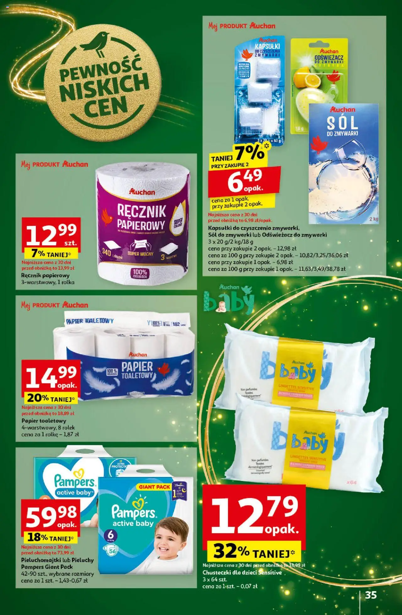  Auchan Pewność Niskich Cen Hipermarket Gazetka ważna od 14.11.2024 do 20.11.2024 strona 37