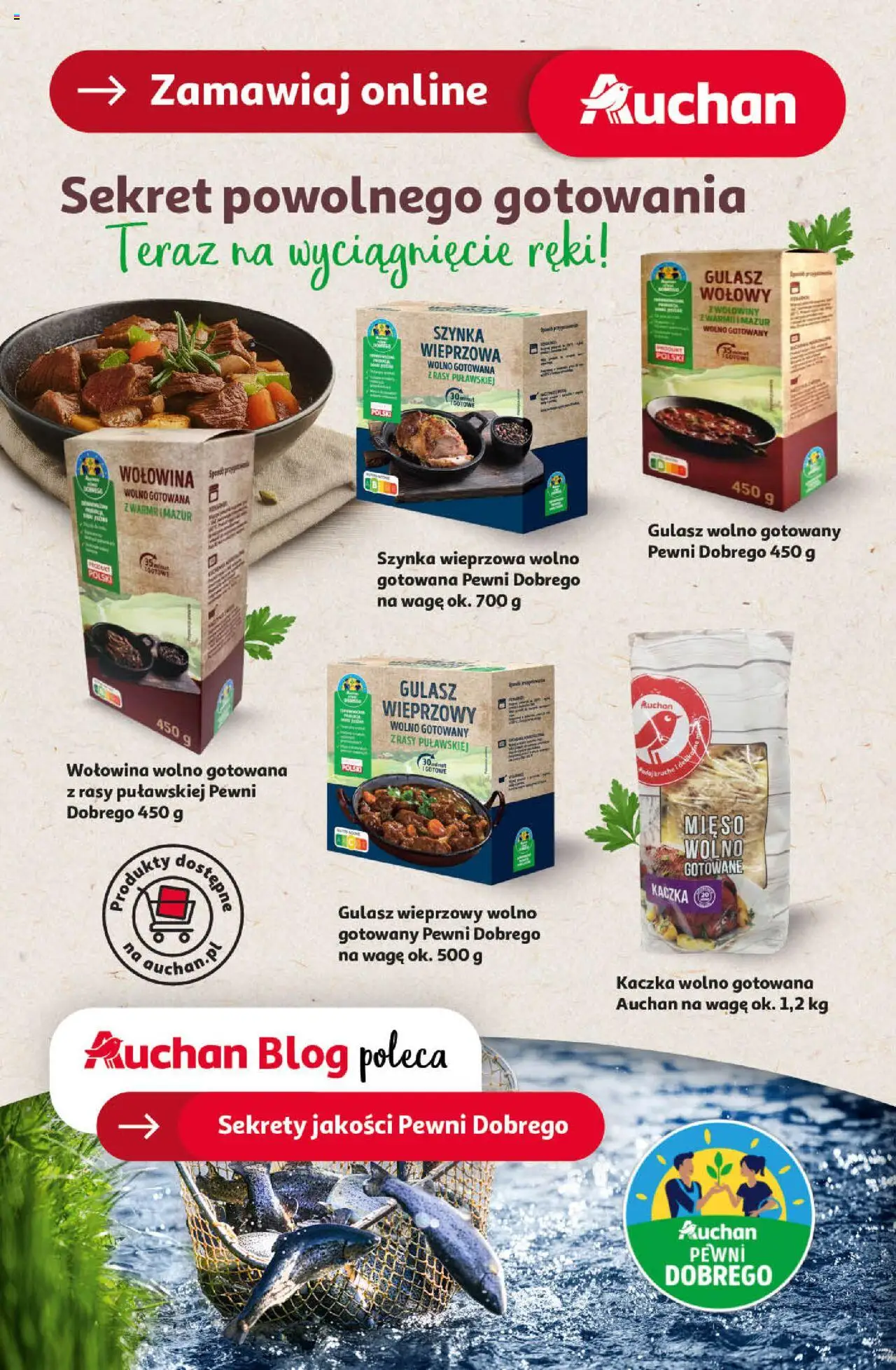  Auchan Pewność Niskich Cen Hipermarket Gazetka ważna od 14.11.2024 do 20.11.2024 strona 40