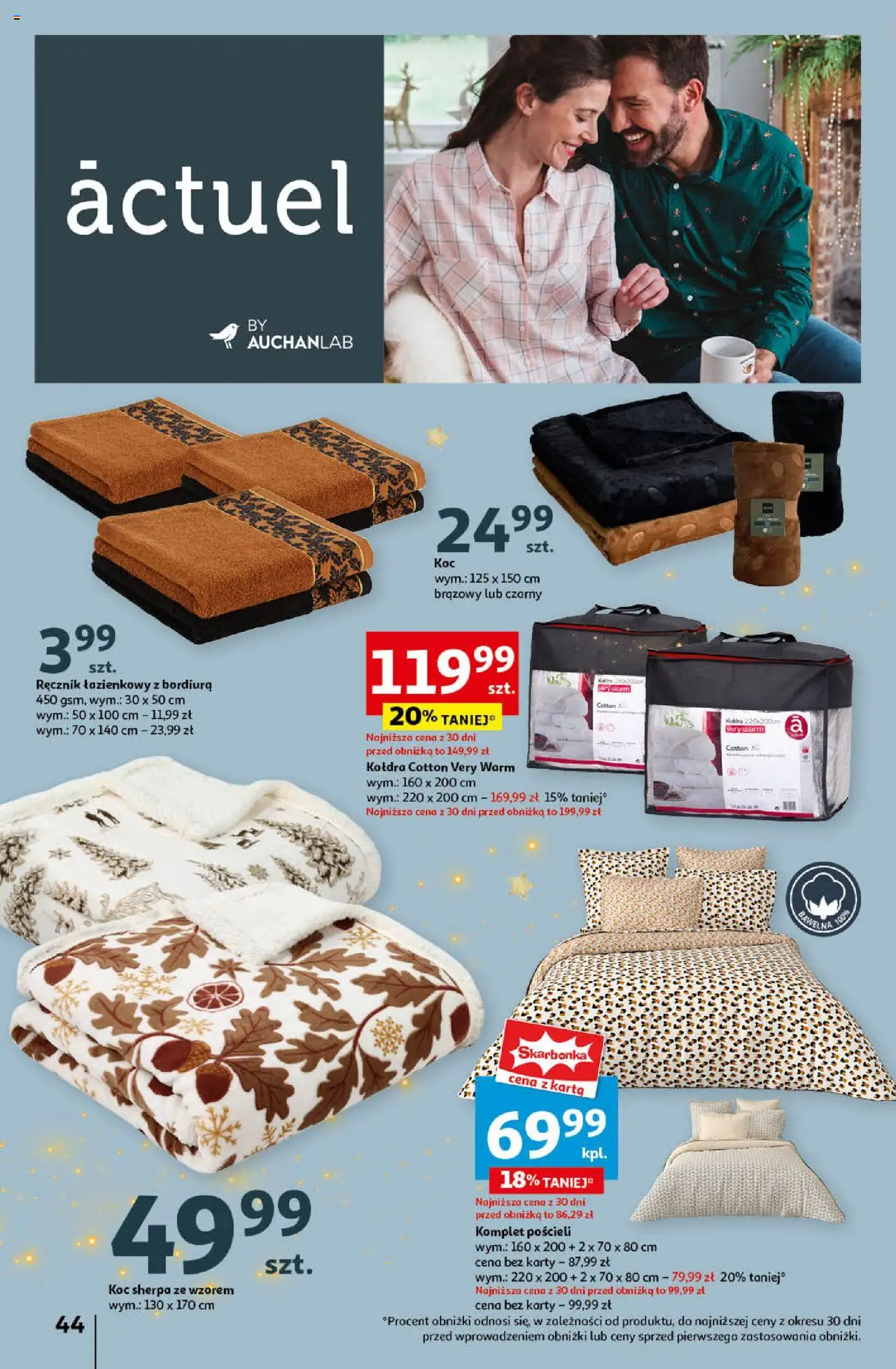  Auchan Pewność Niskich Cen Hipermarket Gazetka ważna od 14.11.2024 do 20.11.2024 strona 47