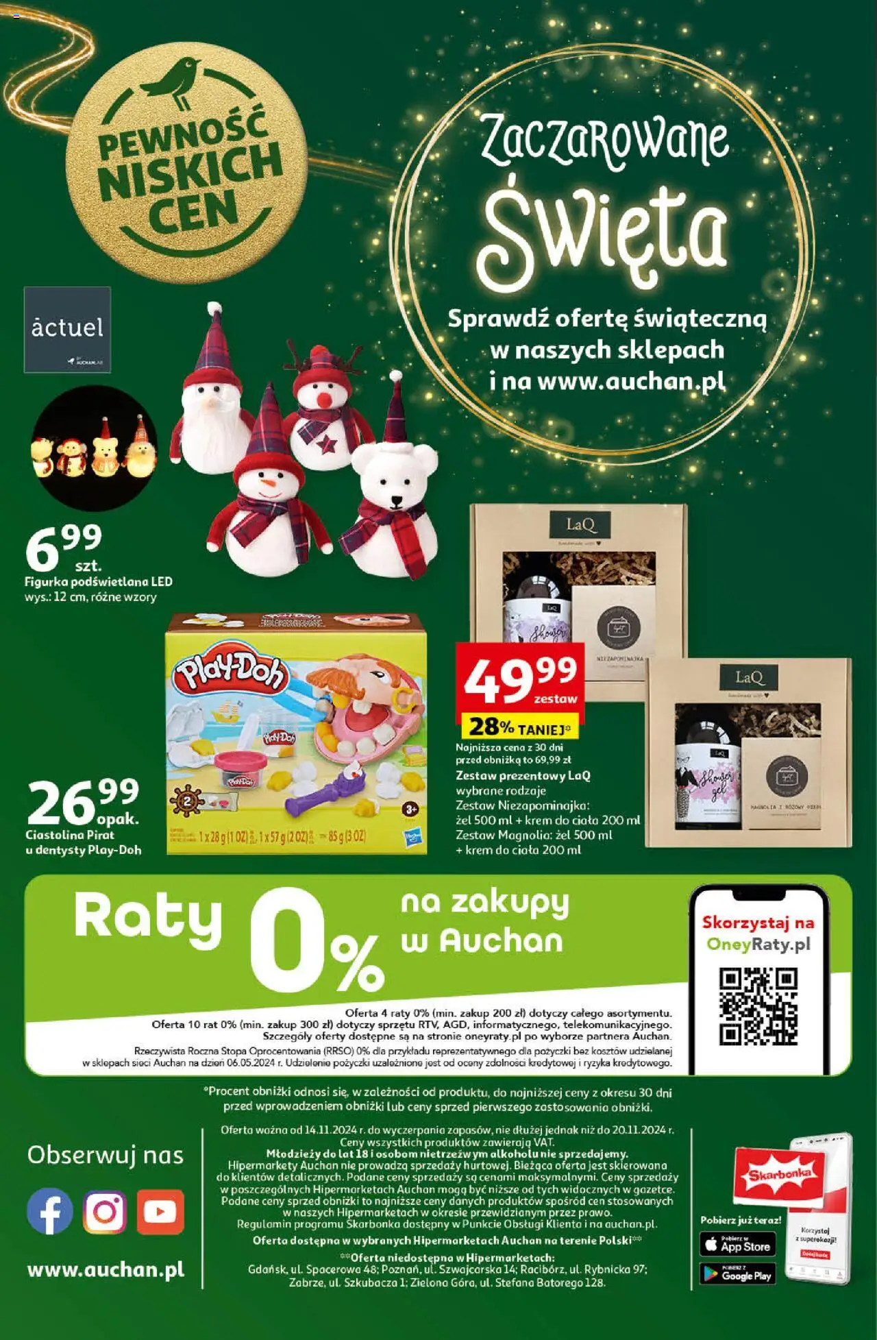  Auchan Pewność Niskich Cen Hipermarket Gazetka ważna od 14.11.2024 do 20.11.2024 strona 59