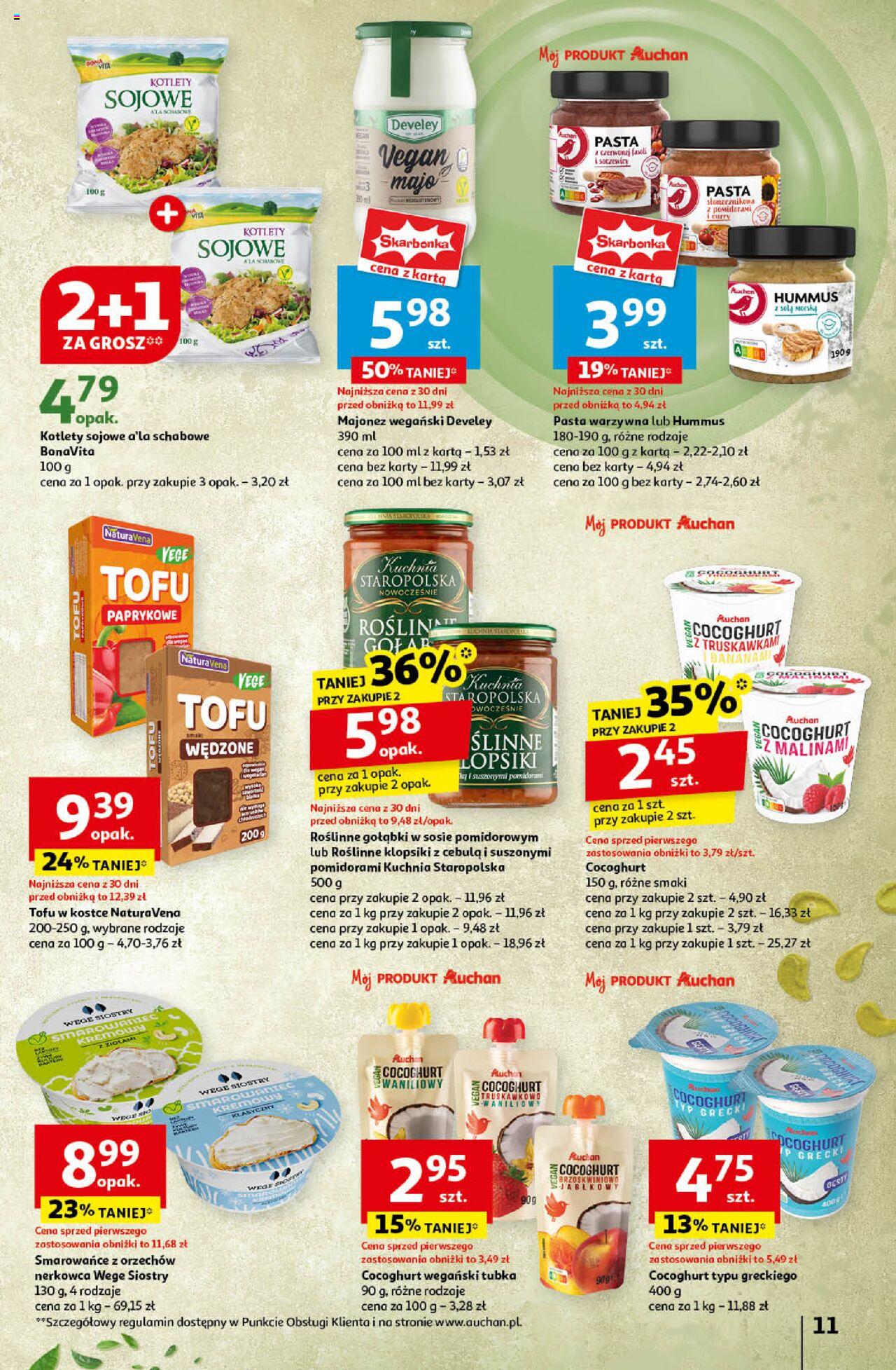 Auchan Pewność Niskich Cen Hipermarket Gazetka ważna od 19.09.2024 do 25.09.2024 strona 13