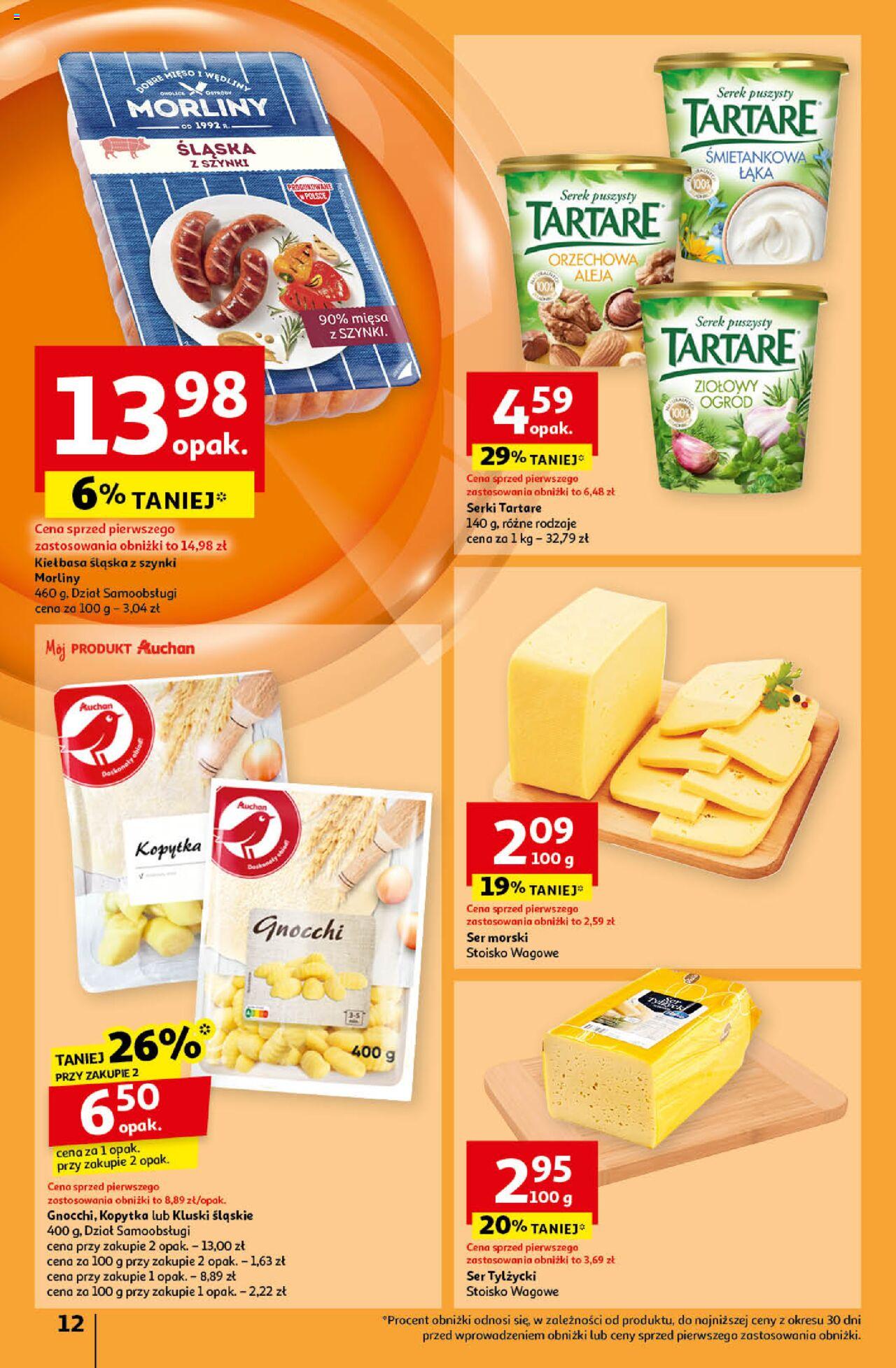 Auchan Pewność Niskich Cen Hipermarket Gazetka ważna od 19.09.2024 do 25.09.2024 strona 14