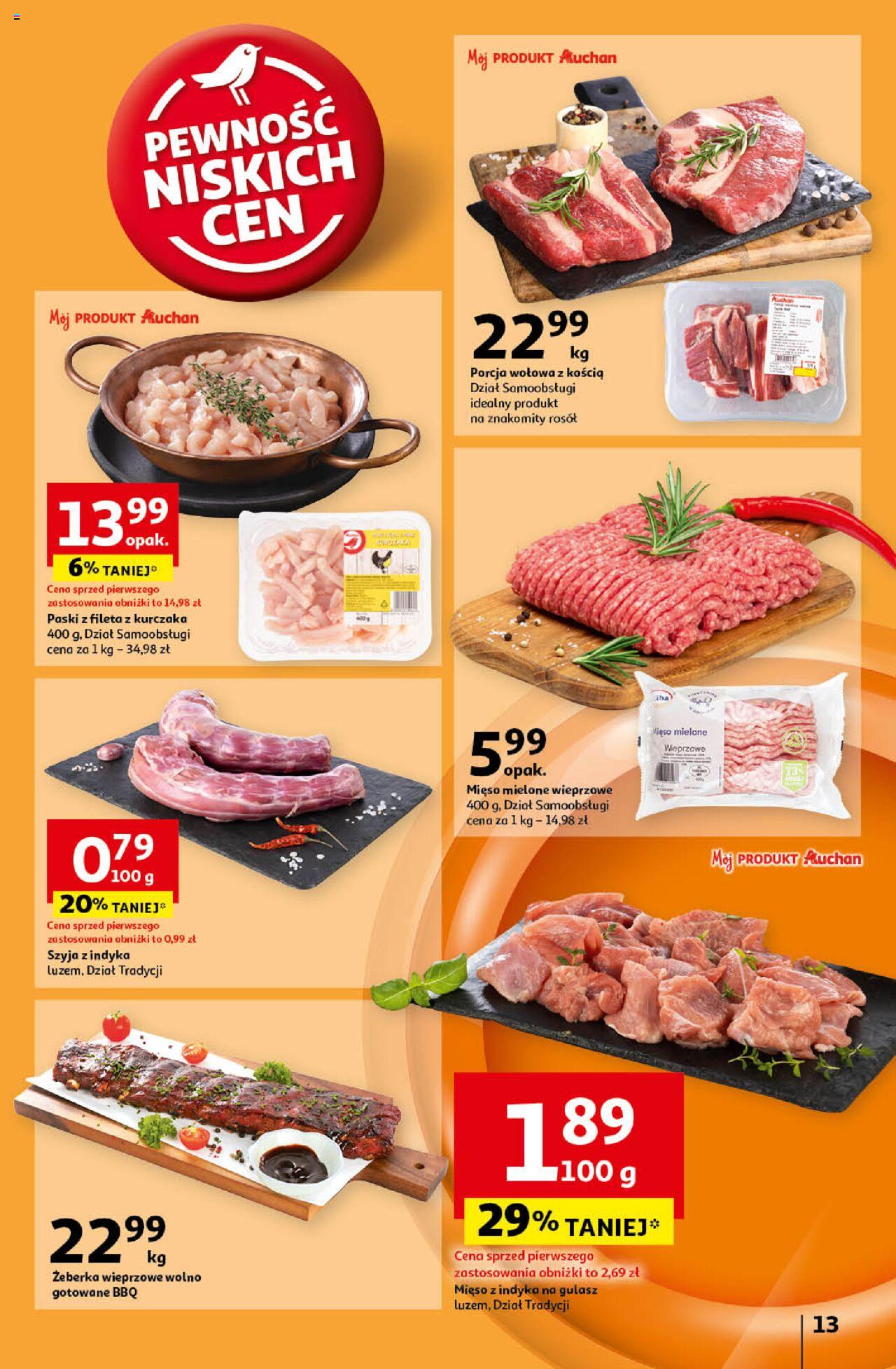 Auchan Pewność Niskich Cen Hipermarket Gazetka ważna od 19.09.2024 do 25.09.2024 strona 15