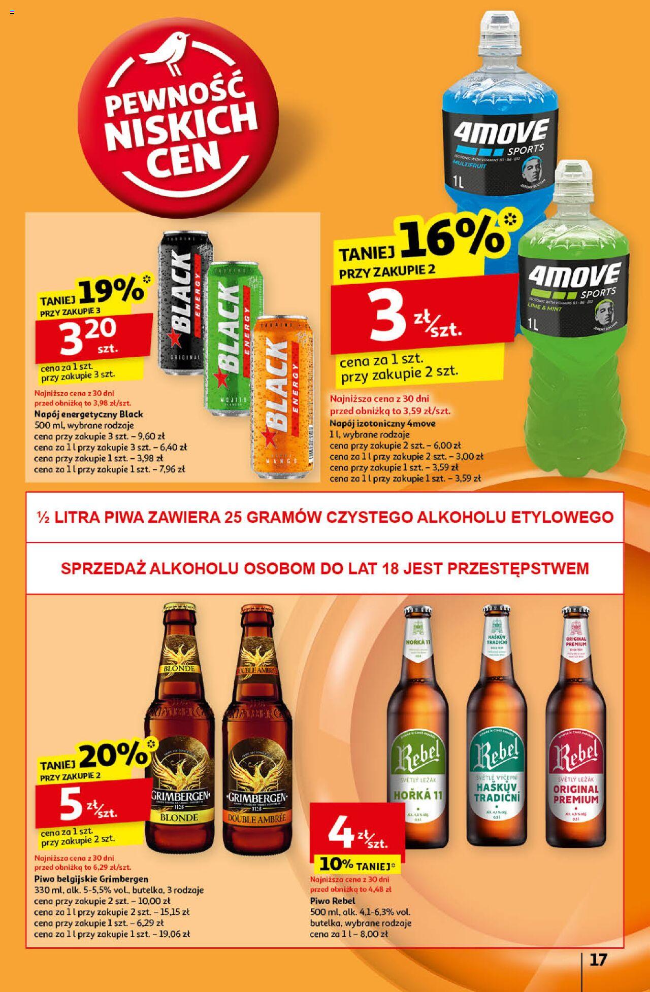 Auchan Pewność Niskich Cen Hipermarket Gazetka ważna od 19.09.2024 do 25.09.2024 strona 19