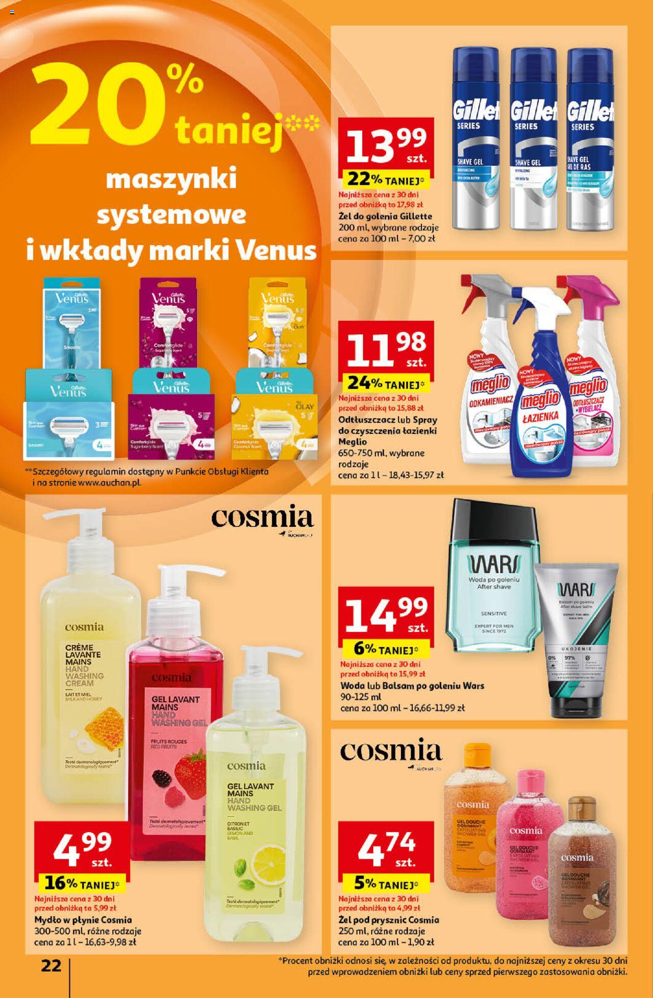 Auchan Pewność Niskich Cen Hipermarket Gazetka ważna od 19.09.2024 do 25.09.2024 strona 24
