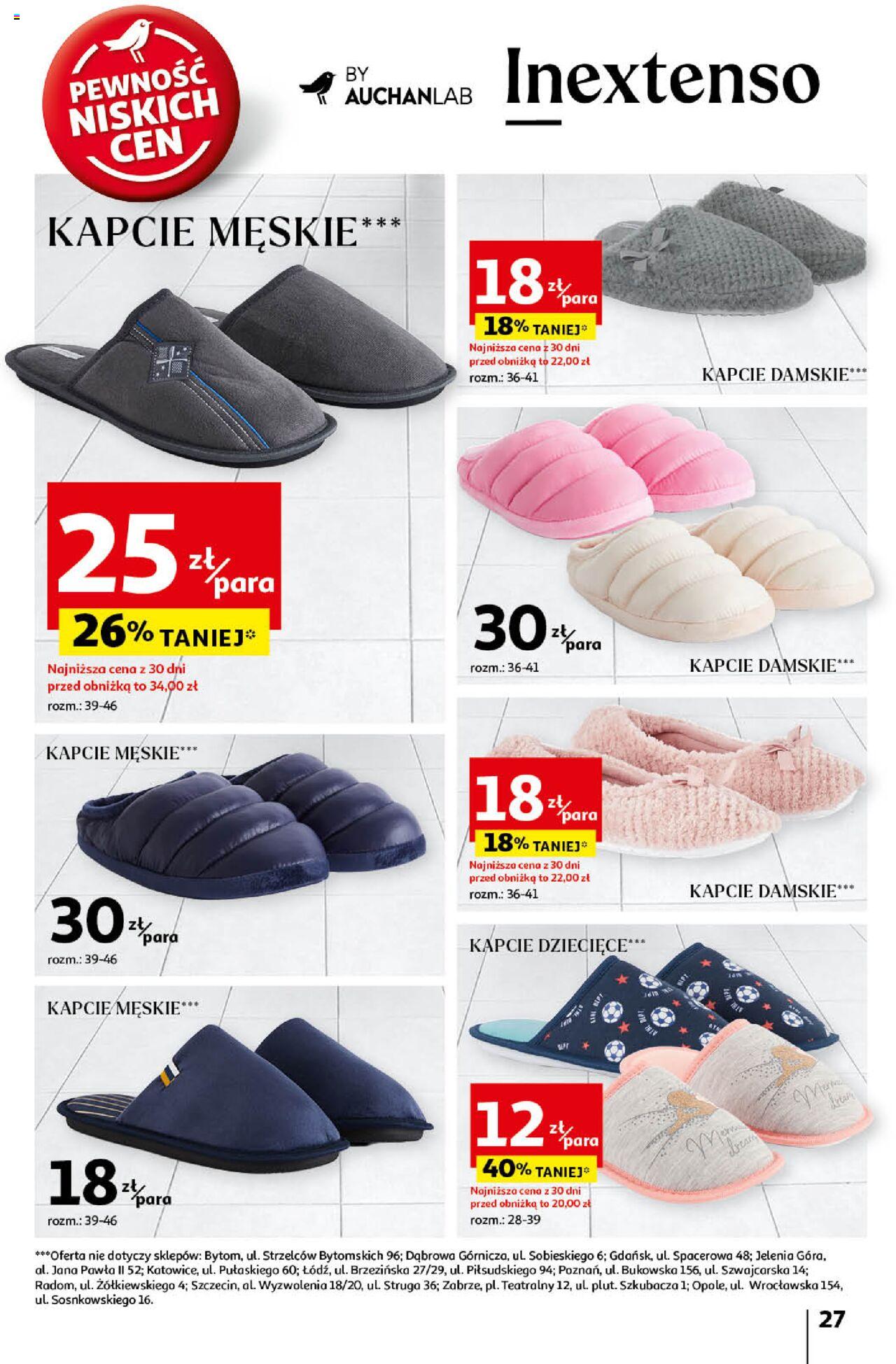 Auchan Pewność Niskich Cen Hipermarket Gazetka ważna od 19.09.2024 do 25.09.2024 strona 35