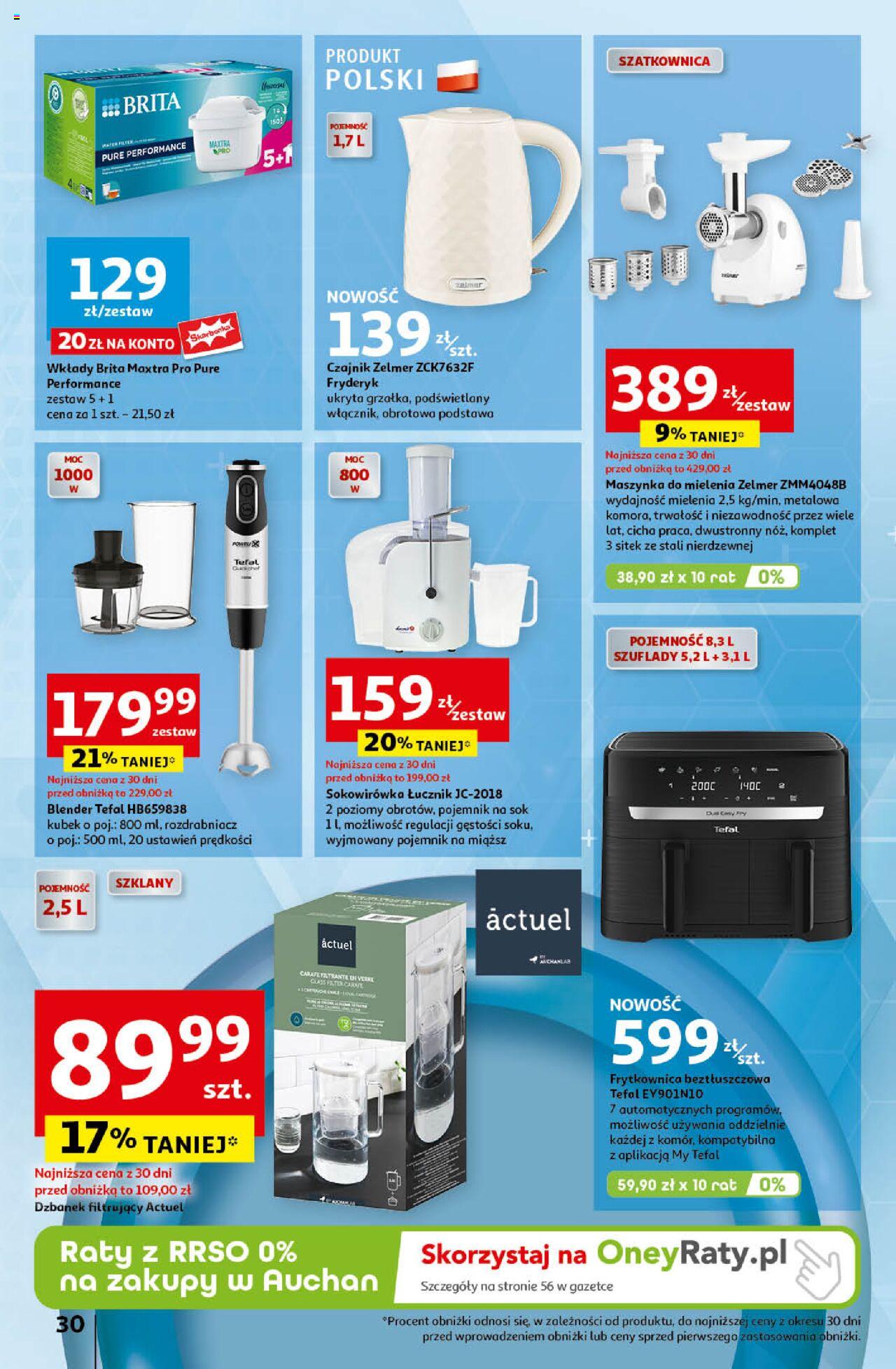 Auchan Pewność Niskich Cen Hipermarket Gazetka ważna od 19.09.2024 do 25.09.2024 strona 38
