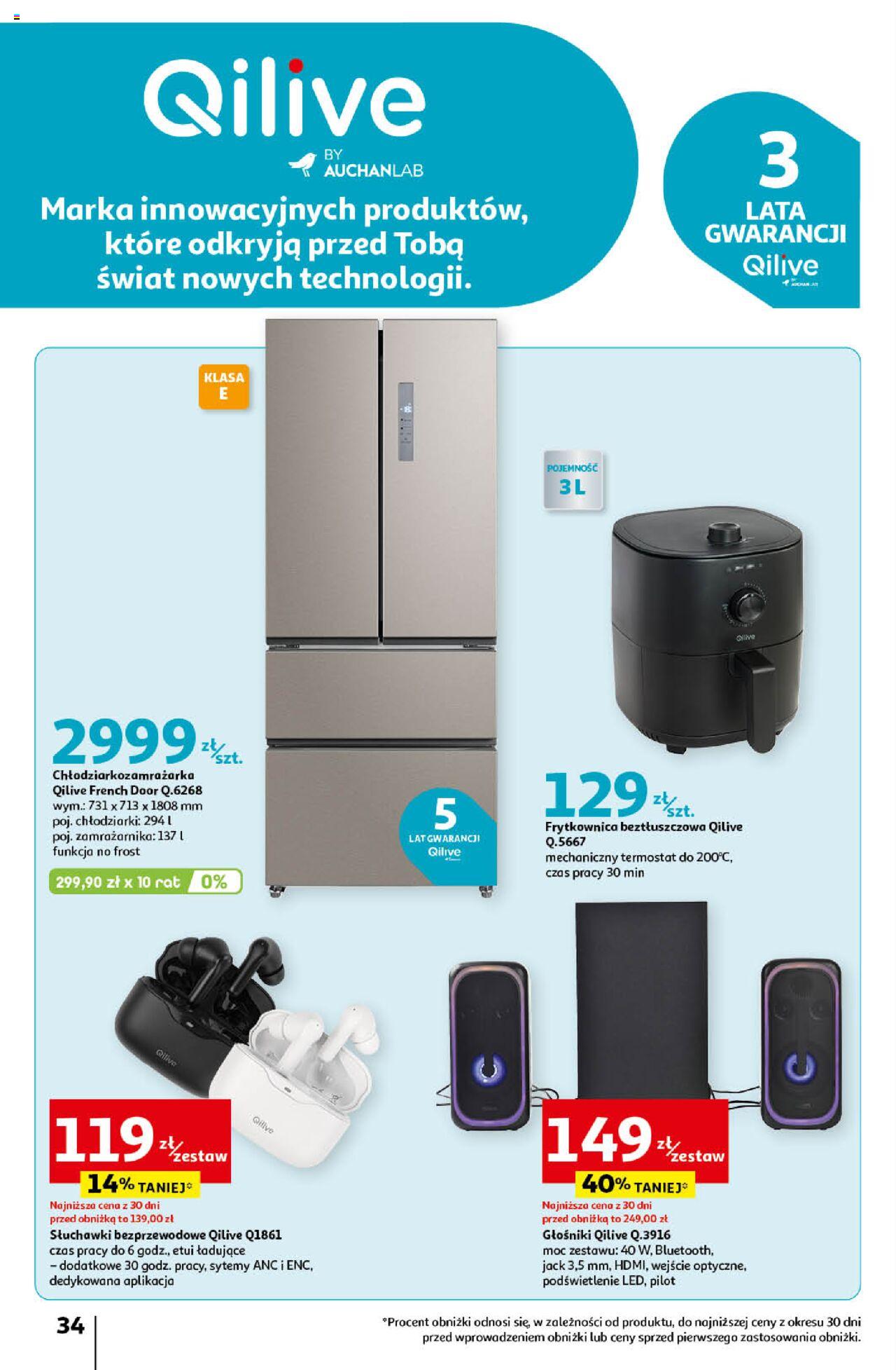 Auchan Pewność Niskich Cen Hipermarket Gazetka ważna od 19.09.2024 do 25.09.2024 strona 42