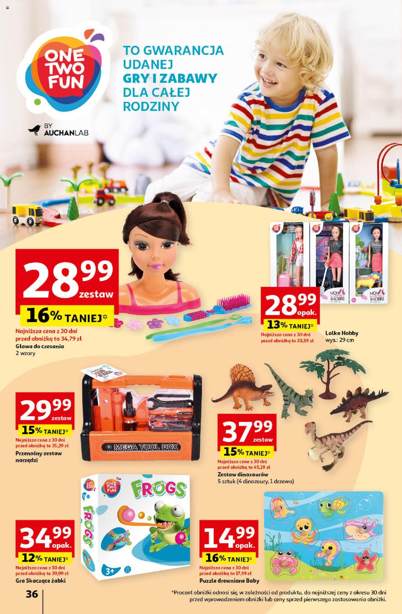 Auchan Pewność Niskich Cen Hipermarket Gazetka ważna od 19.09.2024 do 25.09.2024 strona 44