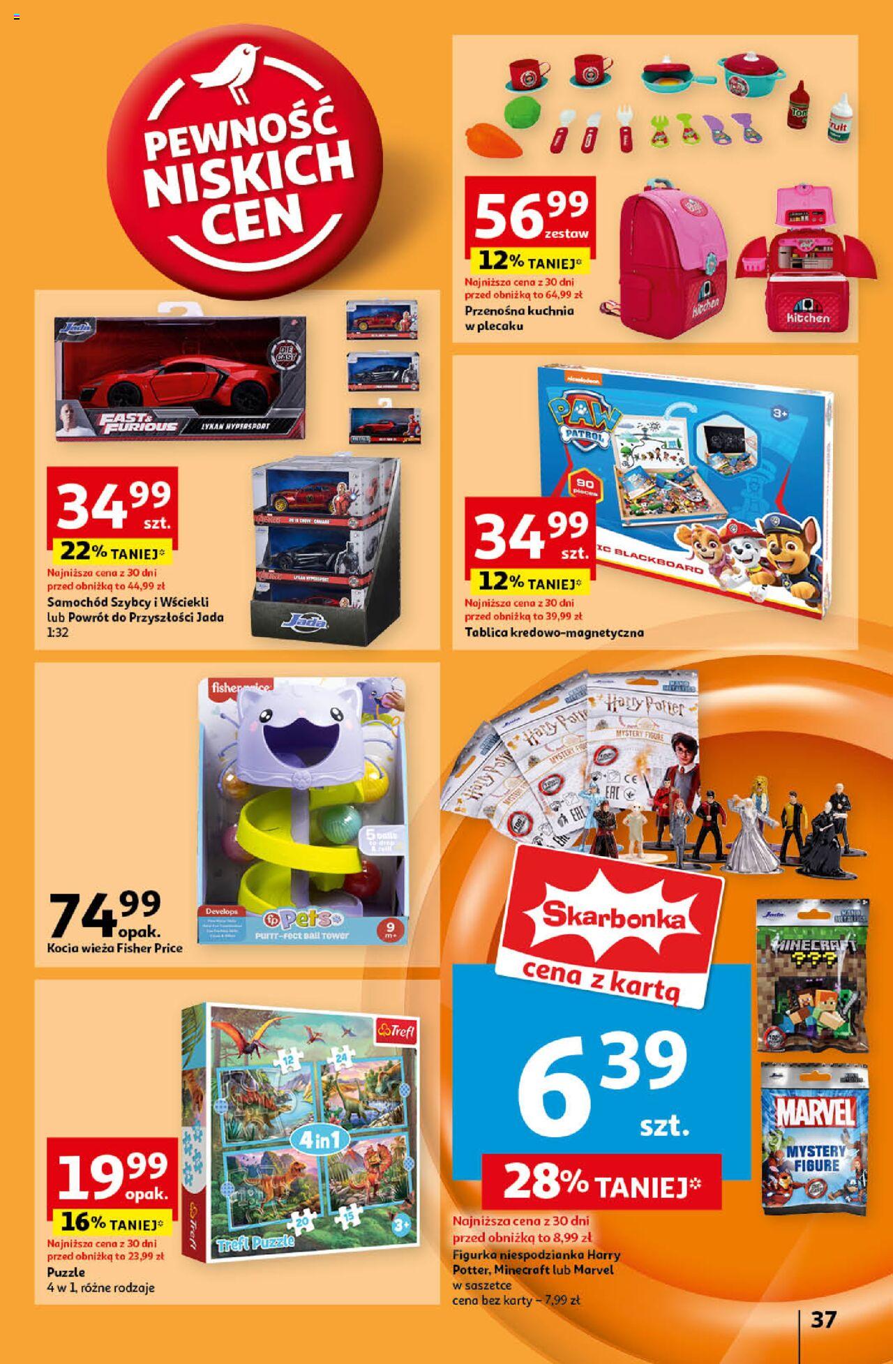 Auchan Pewność Niskich Cen Hipermarket Gazetka ważna od 19.09.2024 do 25.09.2024 strona 45
