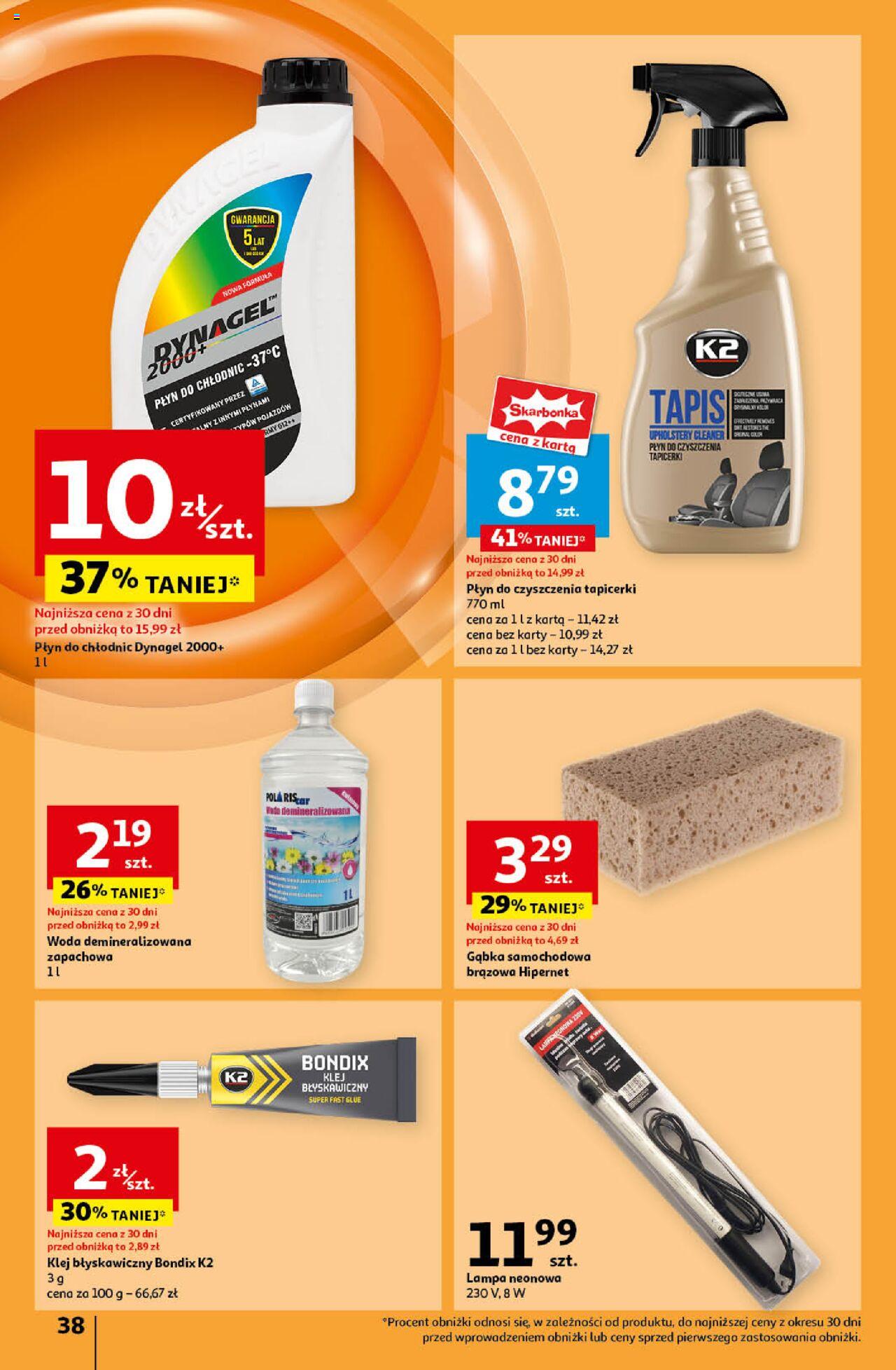 Auchan Pewność Niskich Cen Hipermarket Gazetka ważna od 19.09.2024 do 25.09.2024 strona 46