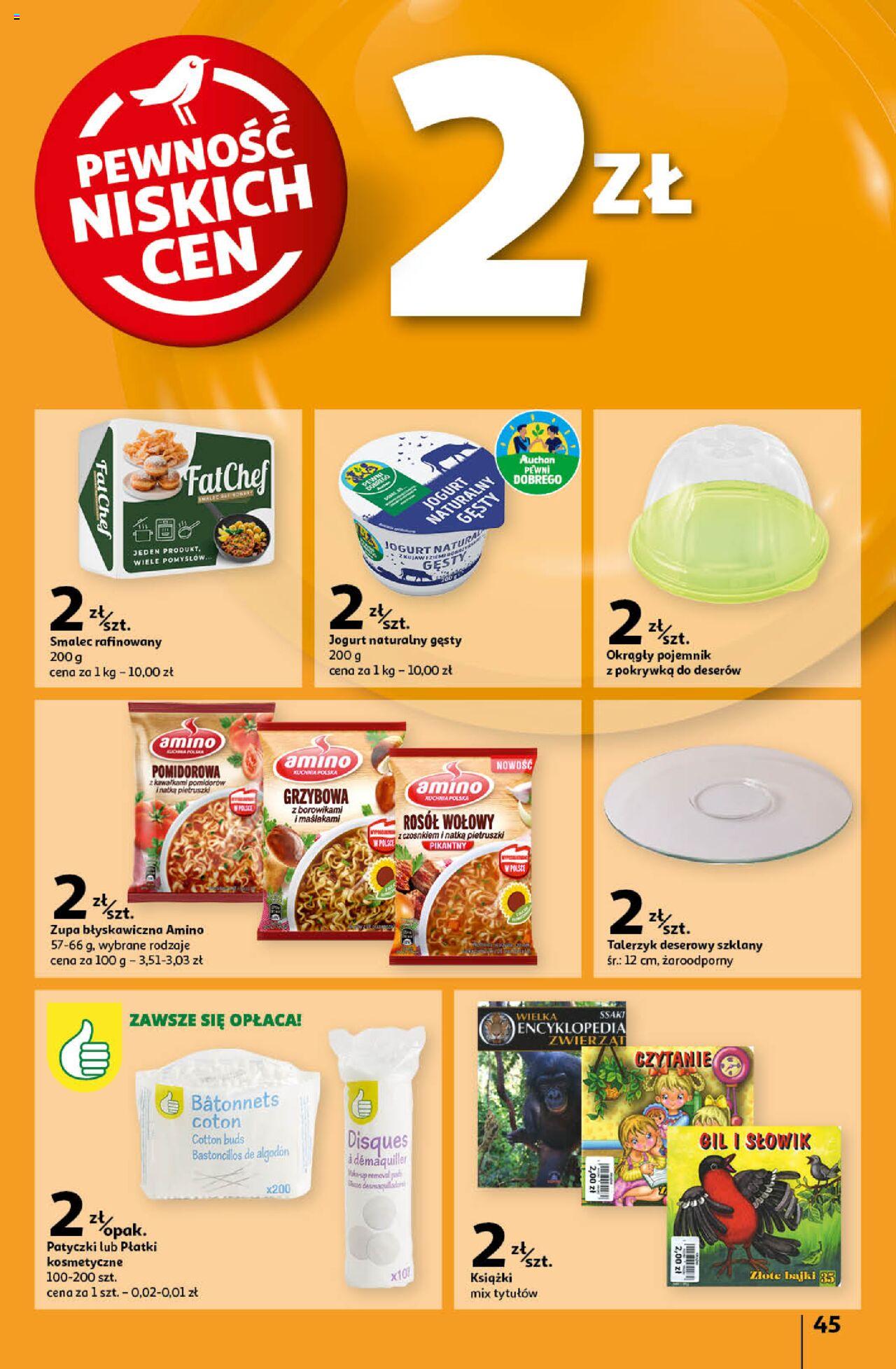 Auchan Pewność Niskich Cen Hipermarket Gazetka ważna od 19.09.2024 do 25.09.2024 strona 53