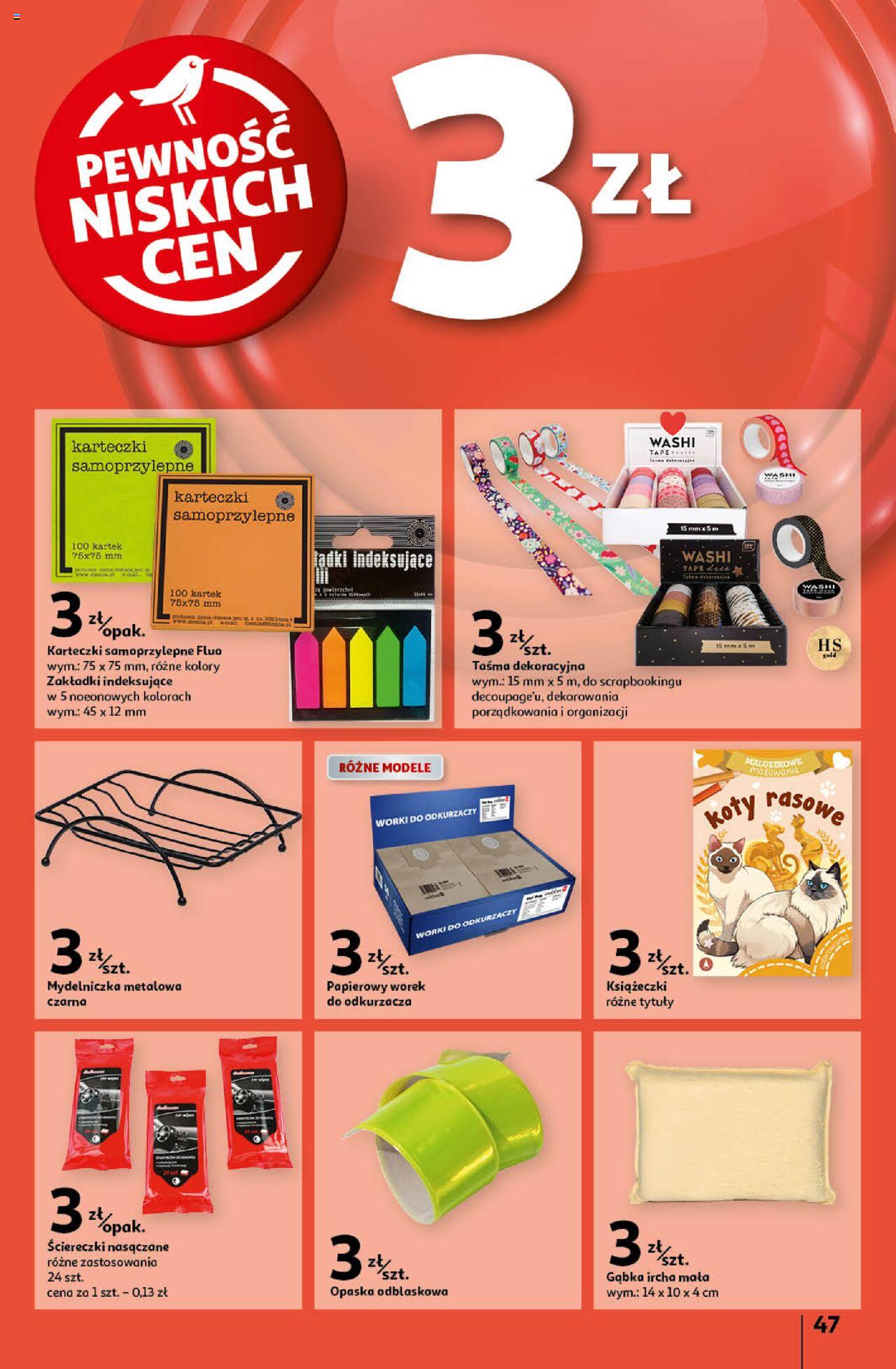 Auchan Pewność Niskich Cen Hipermarket Gazetka ważna od 19.09.2024 do 25.09.2024 strona 55