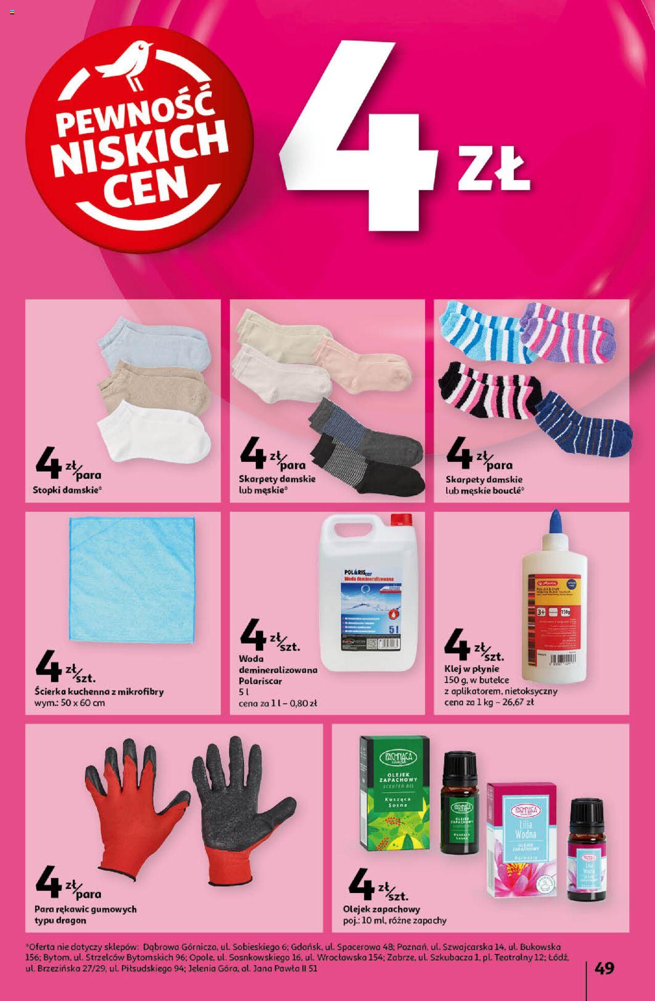 Auchan Pewność Niskich Cen Hipermarket Gazetka ważna od 19.09.2024 do 25.09.2024 strona 57