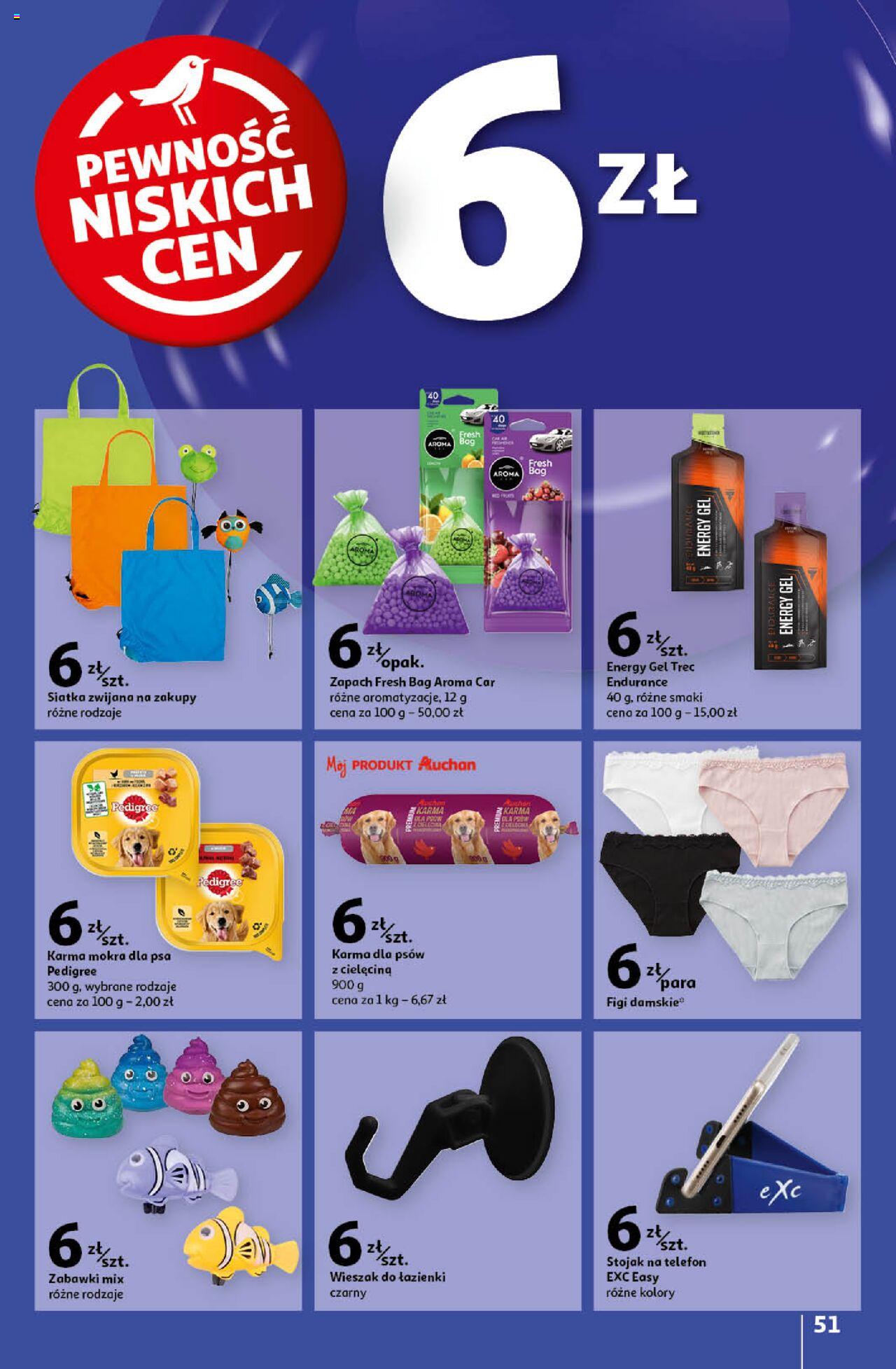 Auchan Pewność Niskich Cen Hipermarket Gazetka ważna od 19.09.2024 do 25.09.2024 strona 59