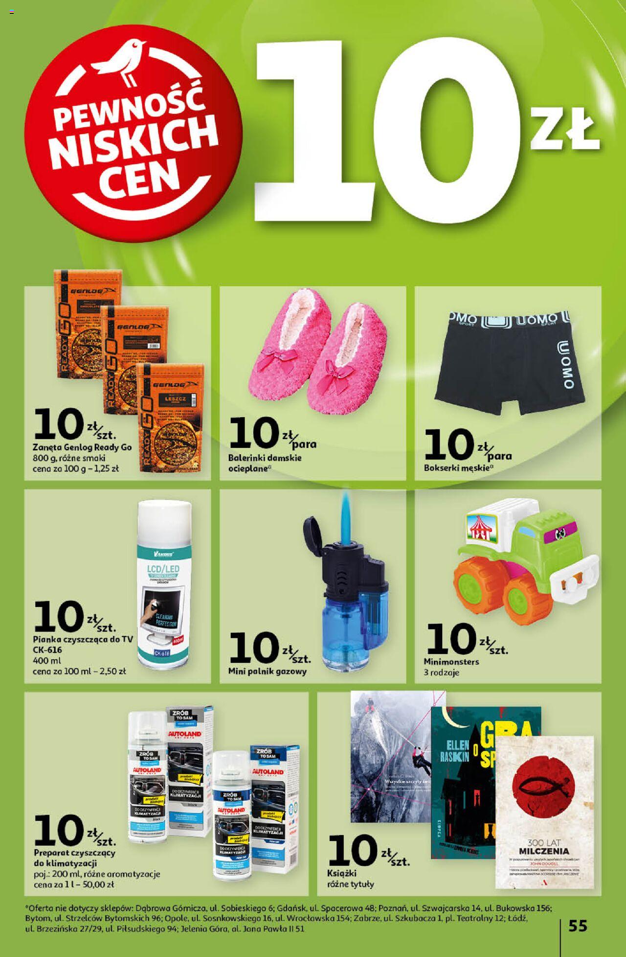 Auchan Pewność Niskich Cen Hipermarket Gazetka ważna od 19.09.2024 do 25.09.2024 strona 63