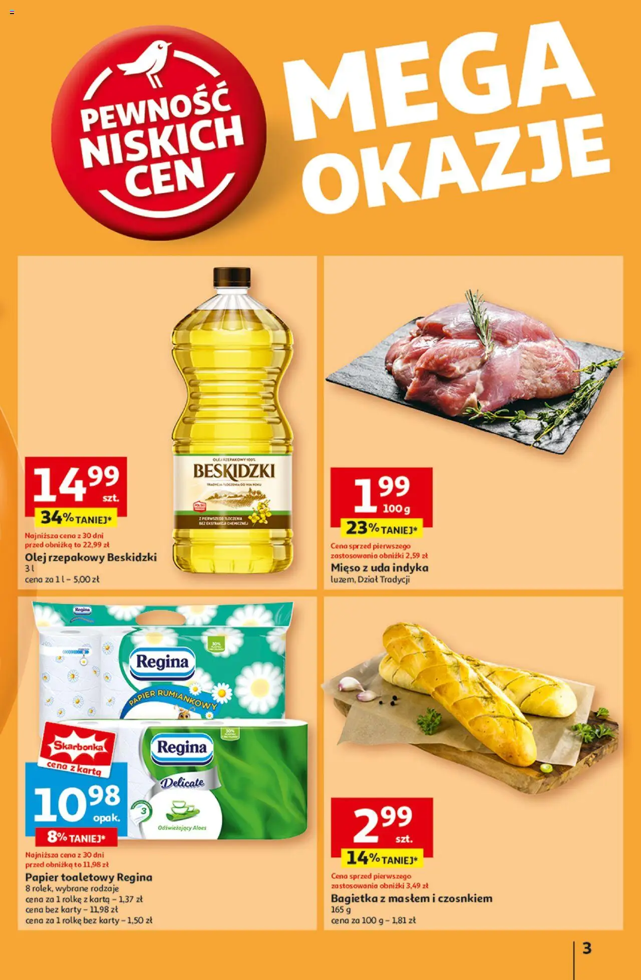 Auchan Pewność Niskich Cen Hipermarket Gazetka ważna od 20.02.2025 do 26.02.2025 strona 3