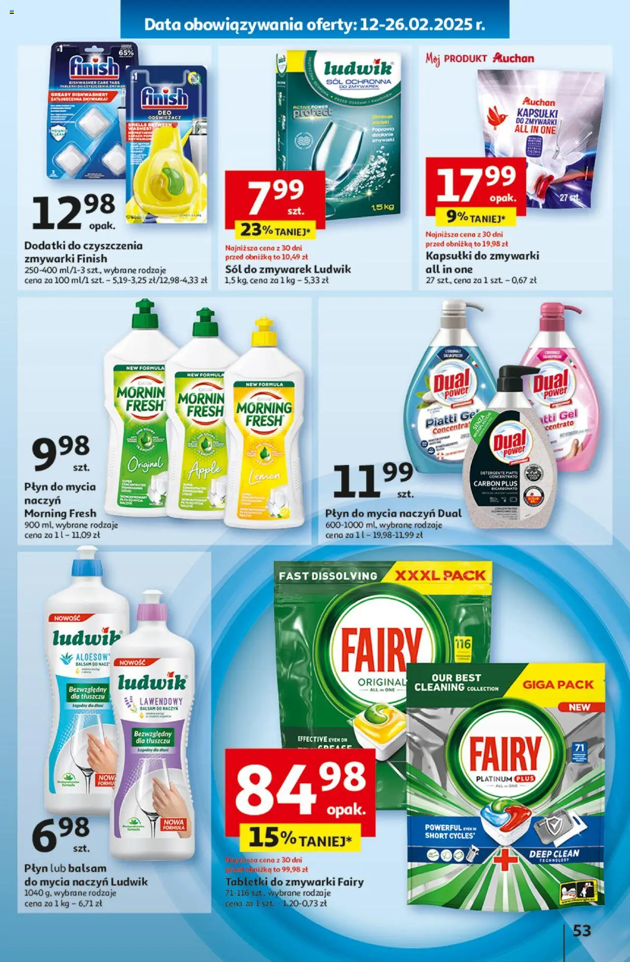 Auchan Pewność Niskich Cen Hipermarket Gazetka ważna od 20.02.2025 do 26.02.2025 strona 61