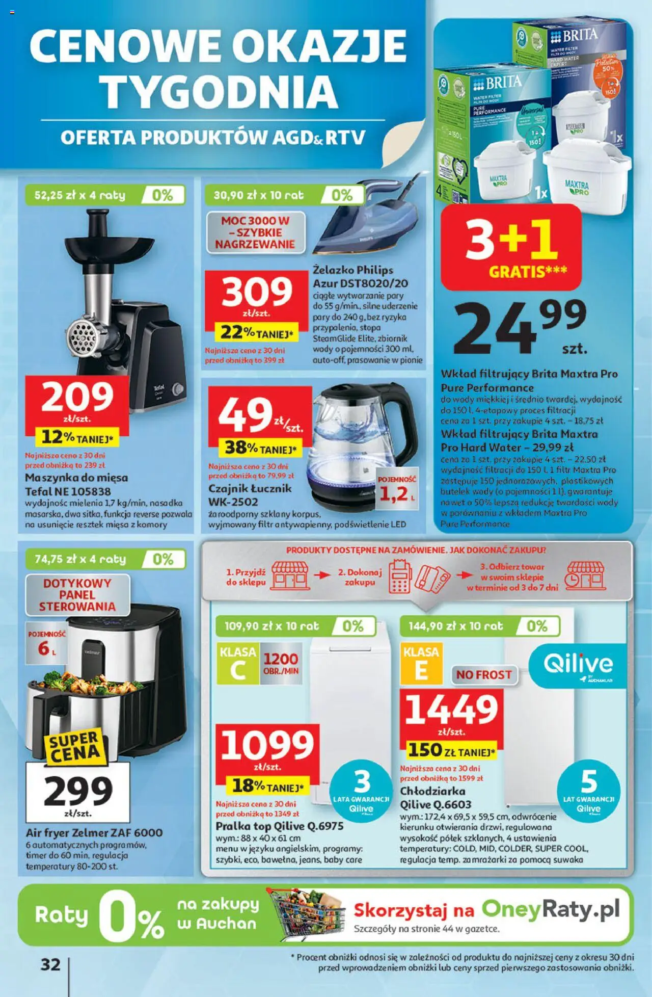 Auchan Pewność niskich cen Hipermarket Gazetka  ważna od 24.07.2025 do 30.07.2025 strona 32