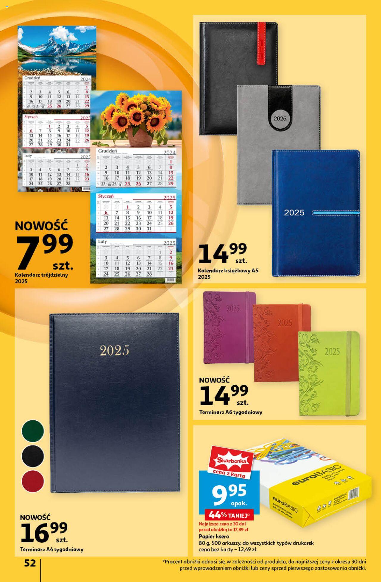 Auchan Pewność Niskich Cen Hipermarket Gazetka ważna od 24.10.2024 do 30.10.2024 strona 56
