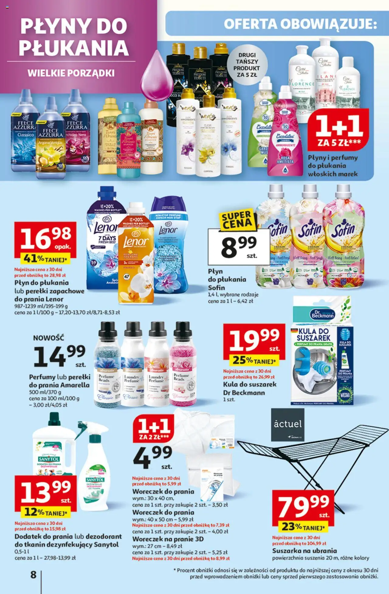 Auchan Pewność niskich cen Hipermarket Gazetka ważna od 25.09.2025 do  01.10.2025 strona 8